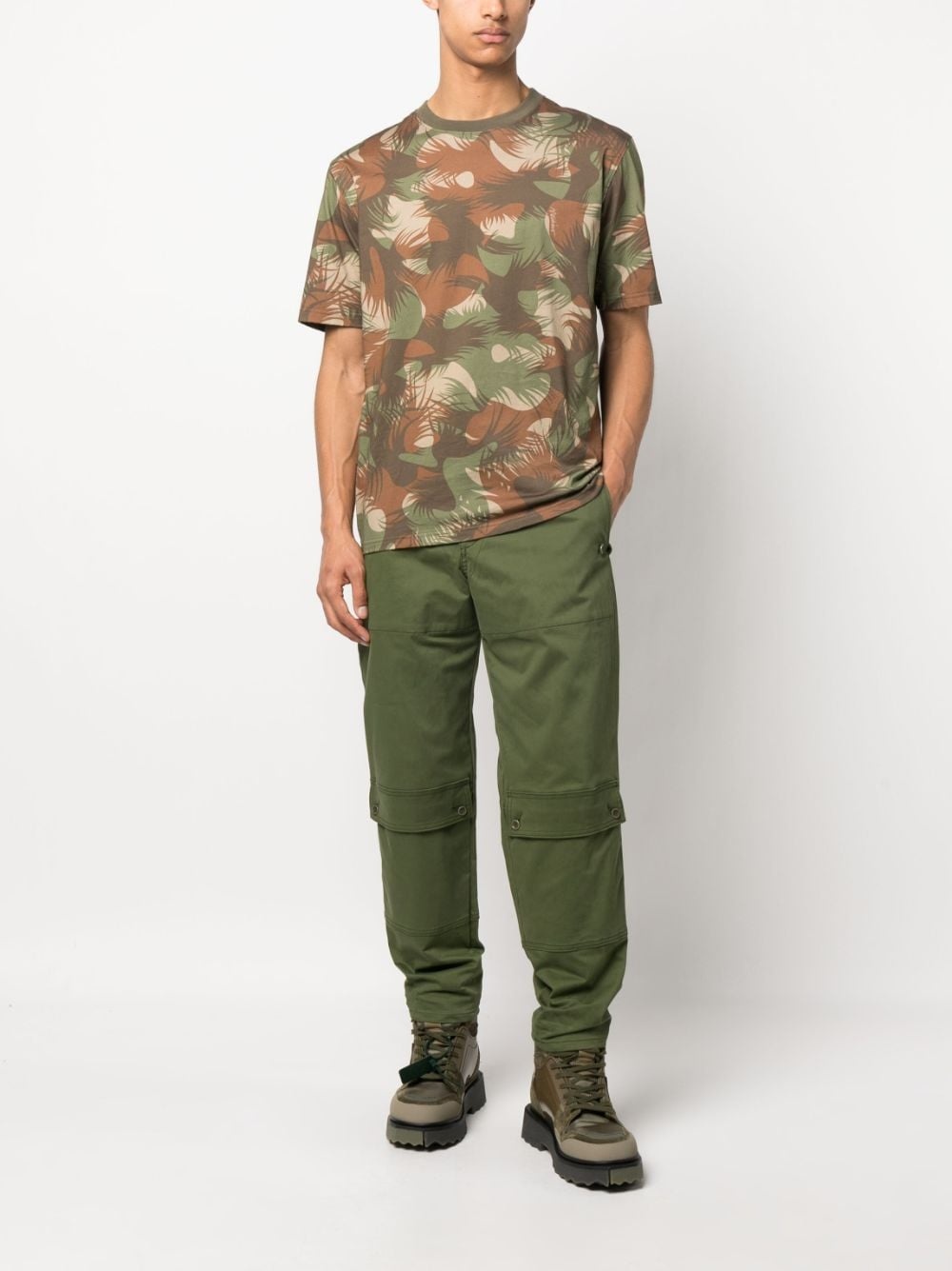 camouflage-print cotton T-Shirt - 2