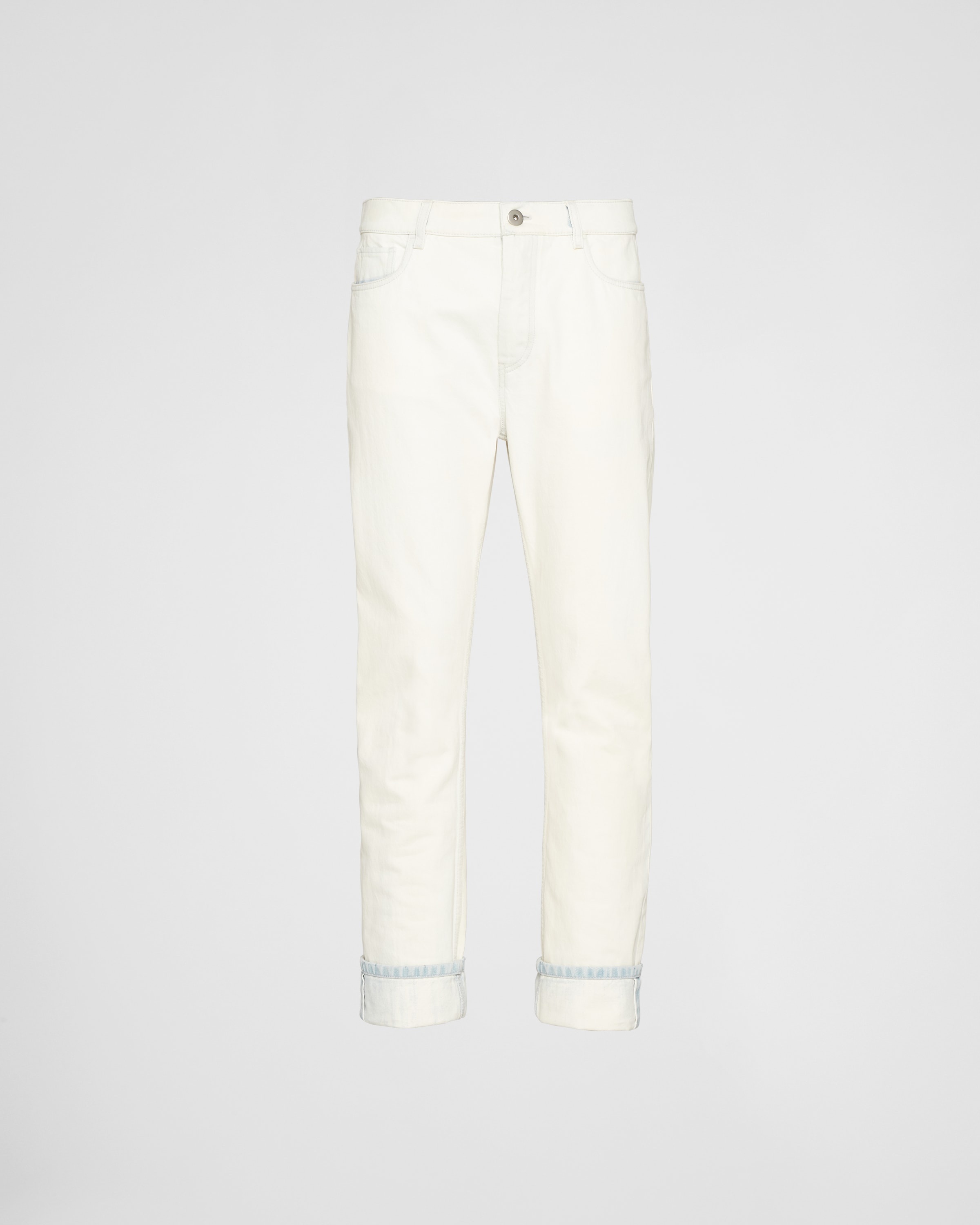 Five-pocket denim trousers - 1
