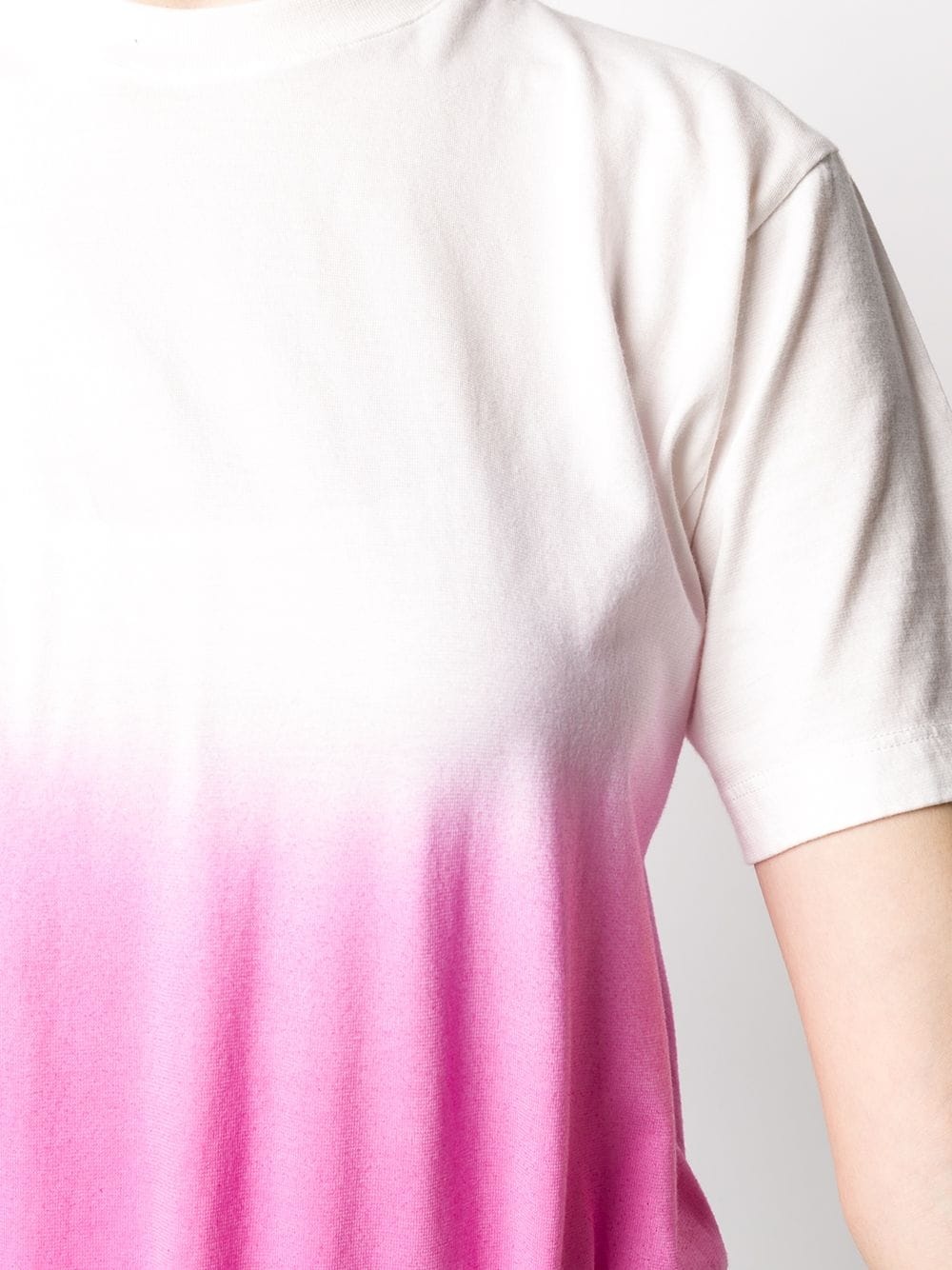 gradient effect short-sleeved T-shirt - 5