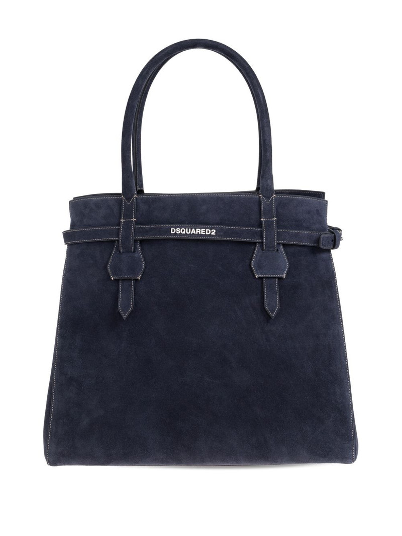 DSQUARED2 Twin suede tote bag outlook