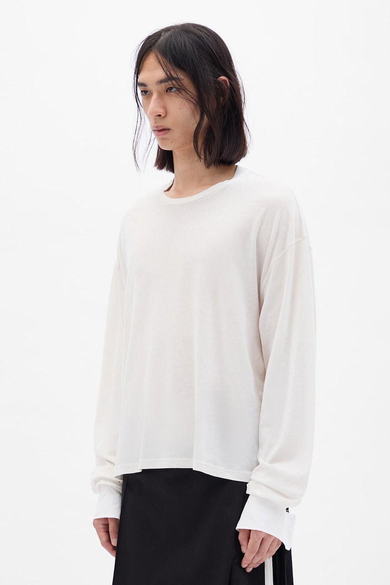 Ann Demeulemeester Emiliuis Sketch Print Long Sleeve T outlook