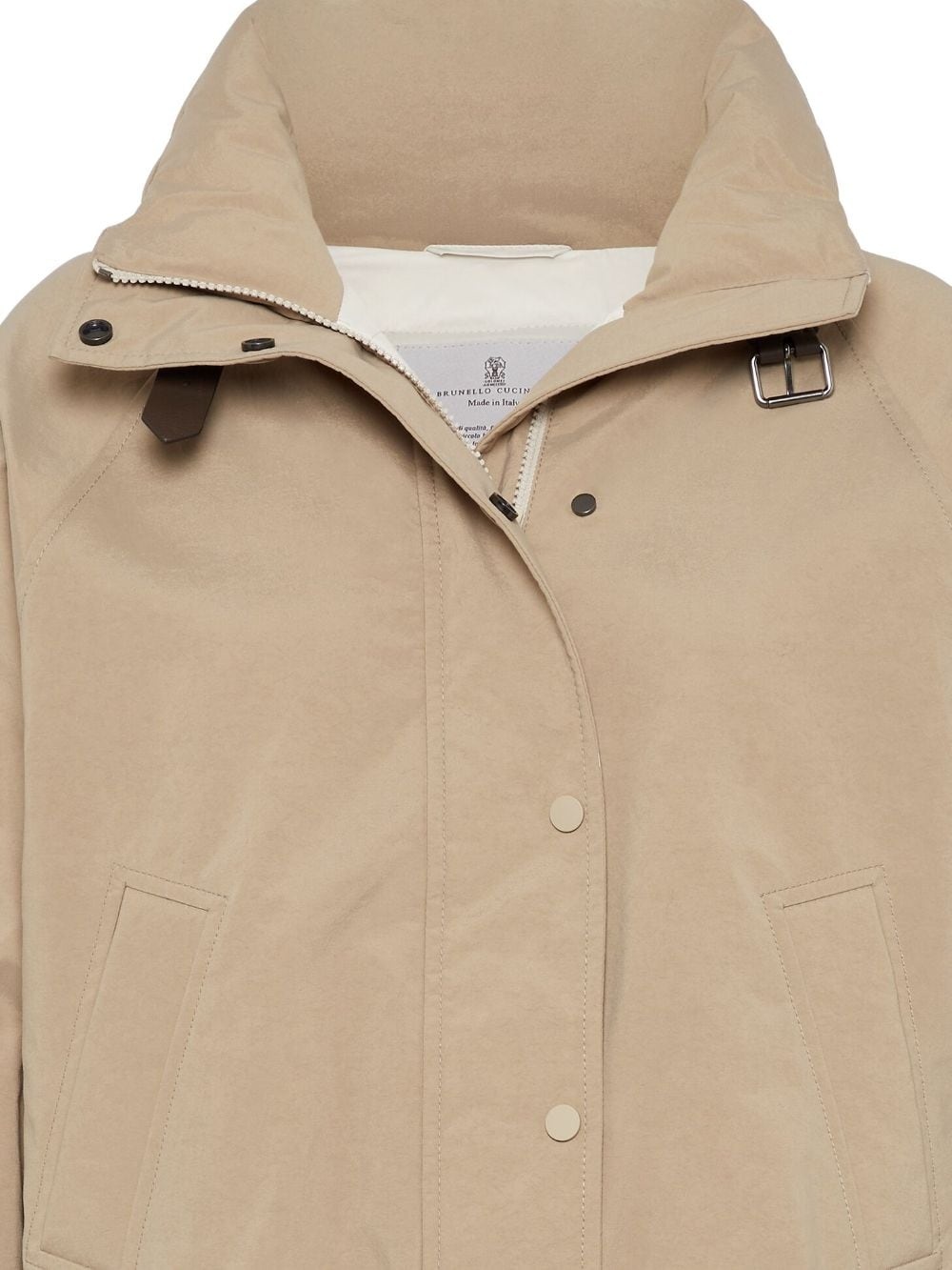 long-sleeve down jacket - 7