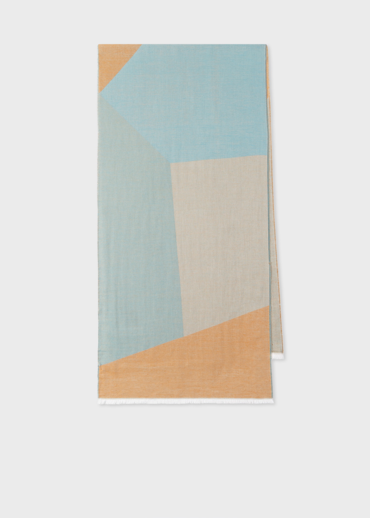 Women's Pastel Jacquard Shape Scarf - 1
