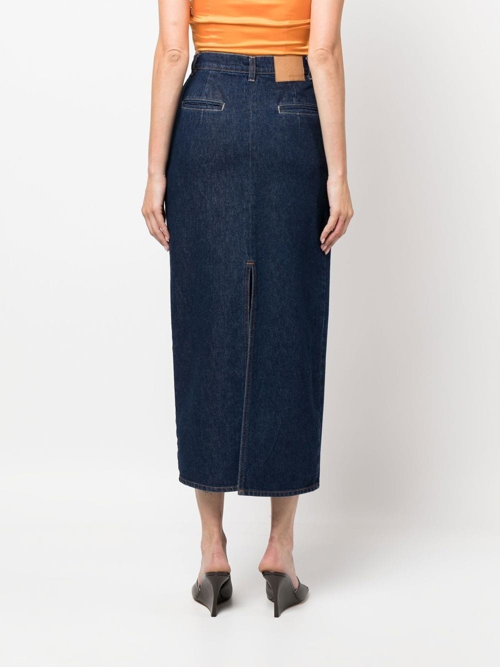 Tima denim midi skirt - 4