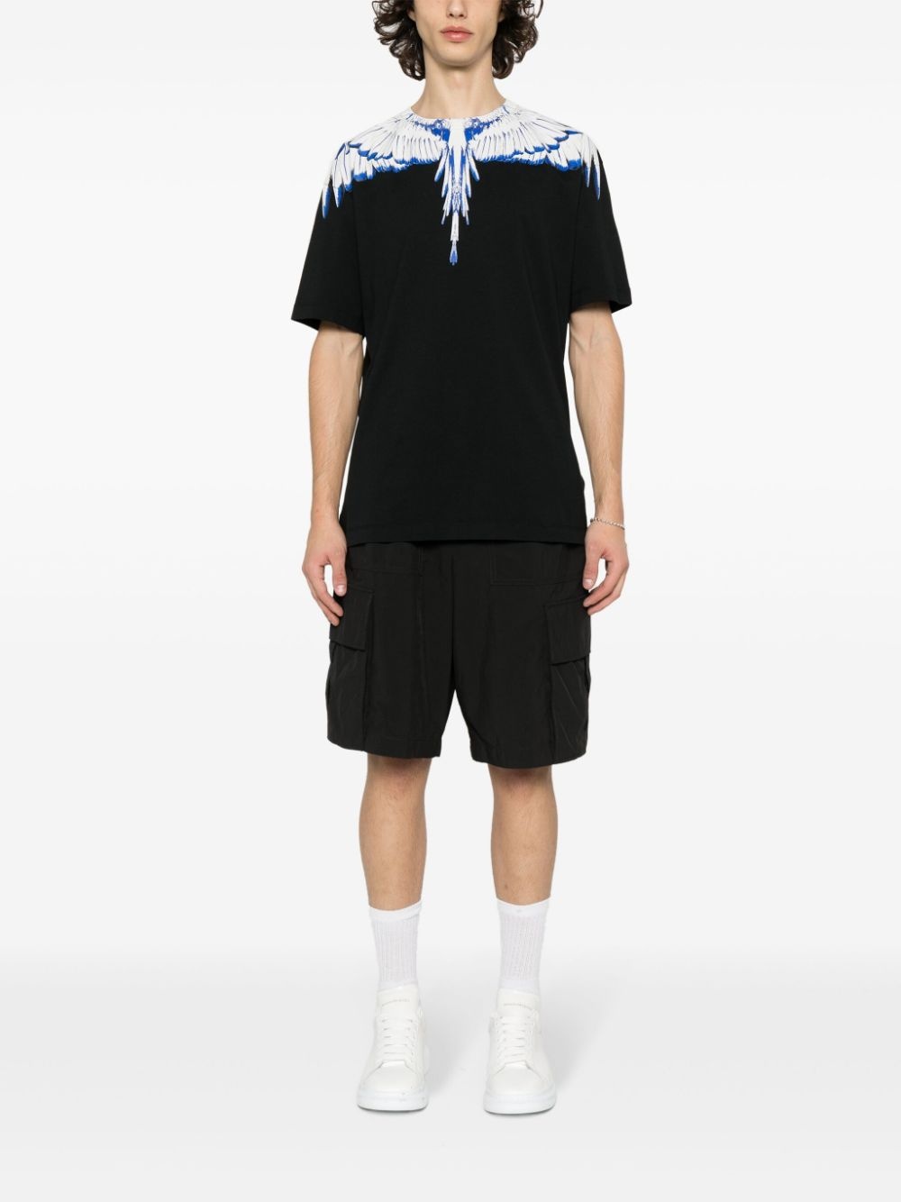 Icon Wings-print cotton T-shirt - 2