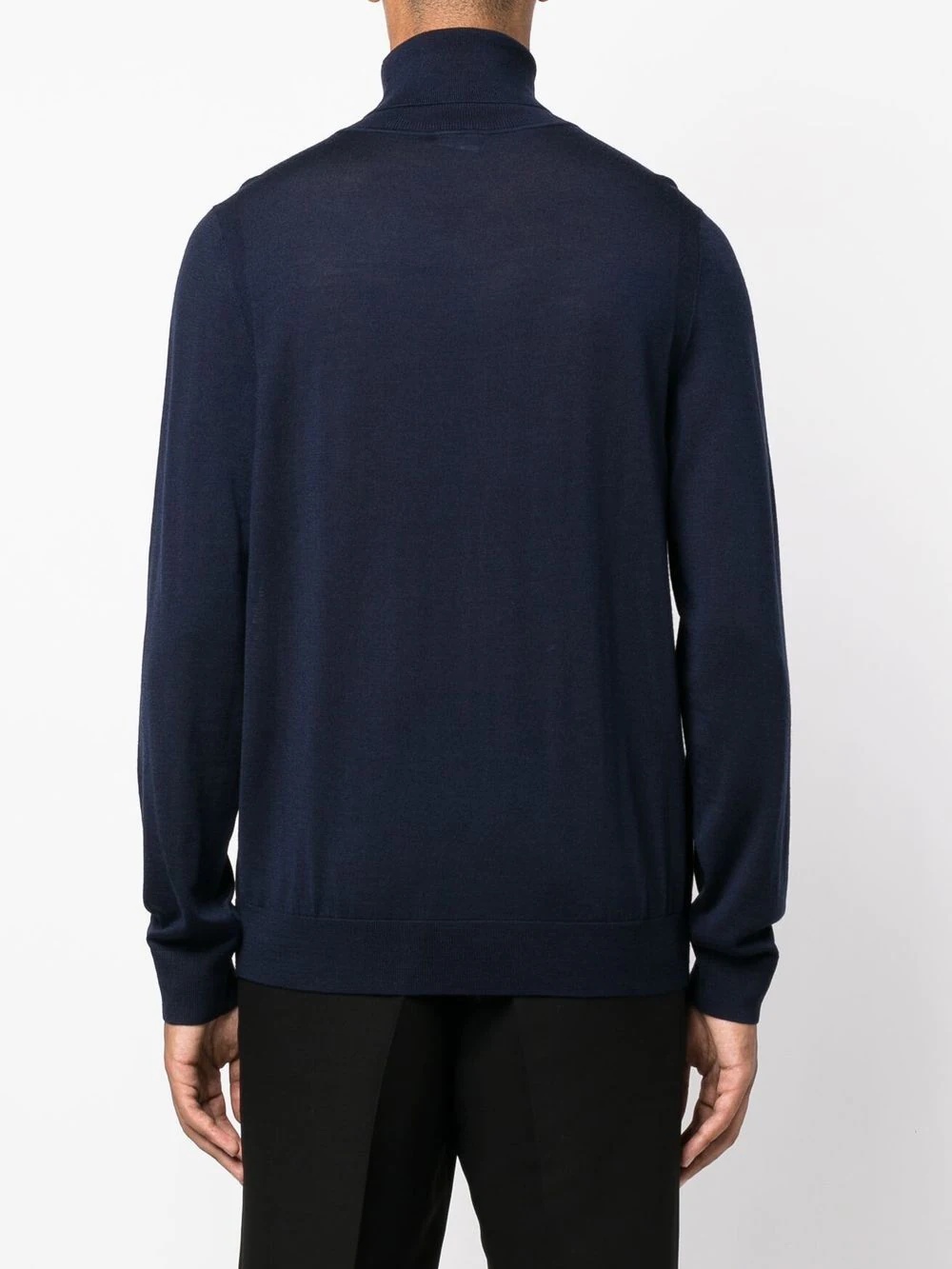 roll-neck long-sleeve jumper - 4