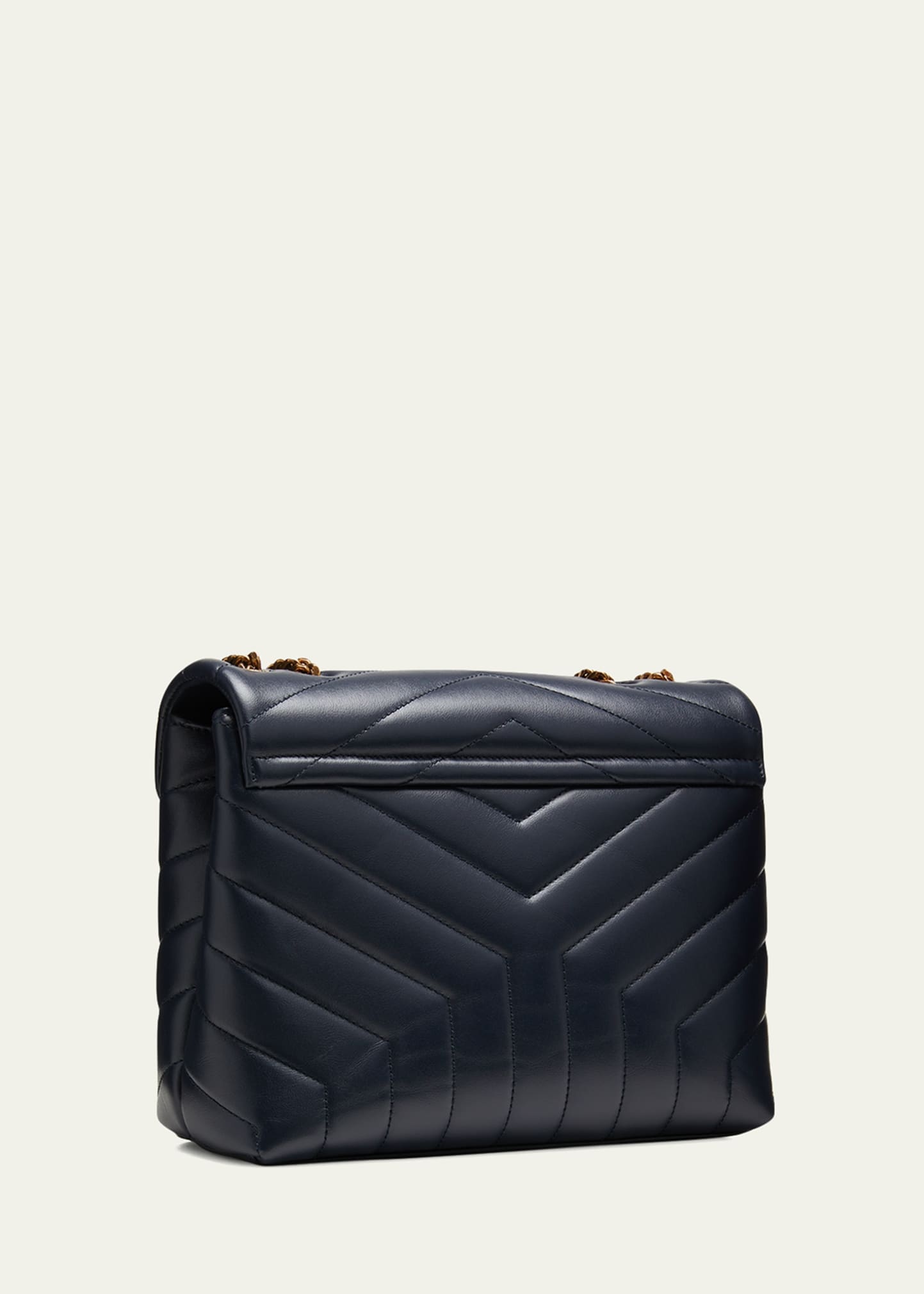 Loulou Small YSL Shoulder Bag in Quilted Leather - 2