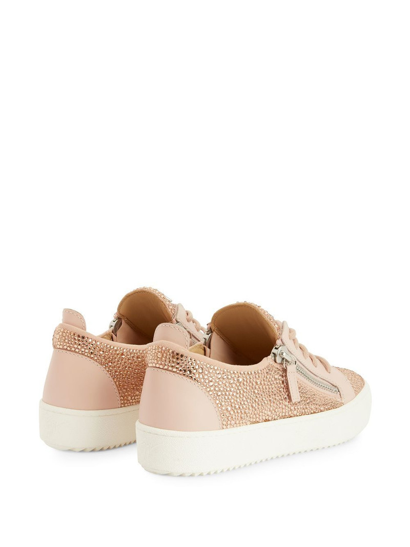 Gail crystal-embellished sneakers 3