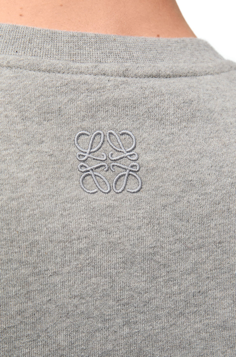 Relaxed fit sweatshirt in cotton 6
