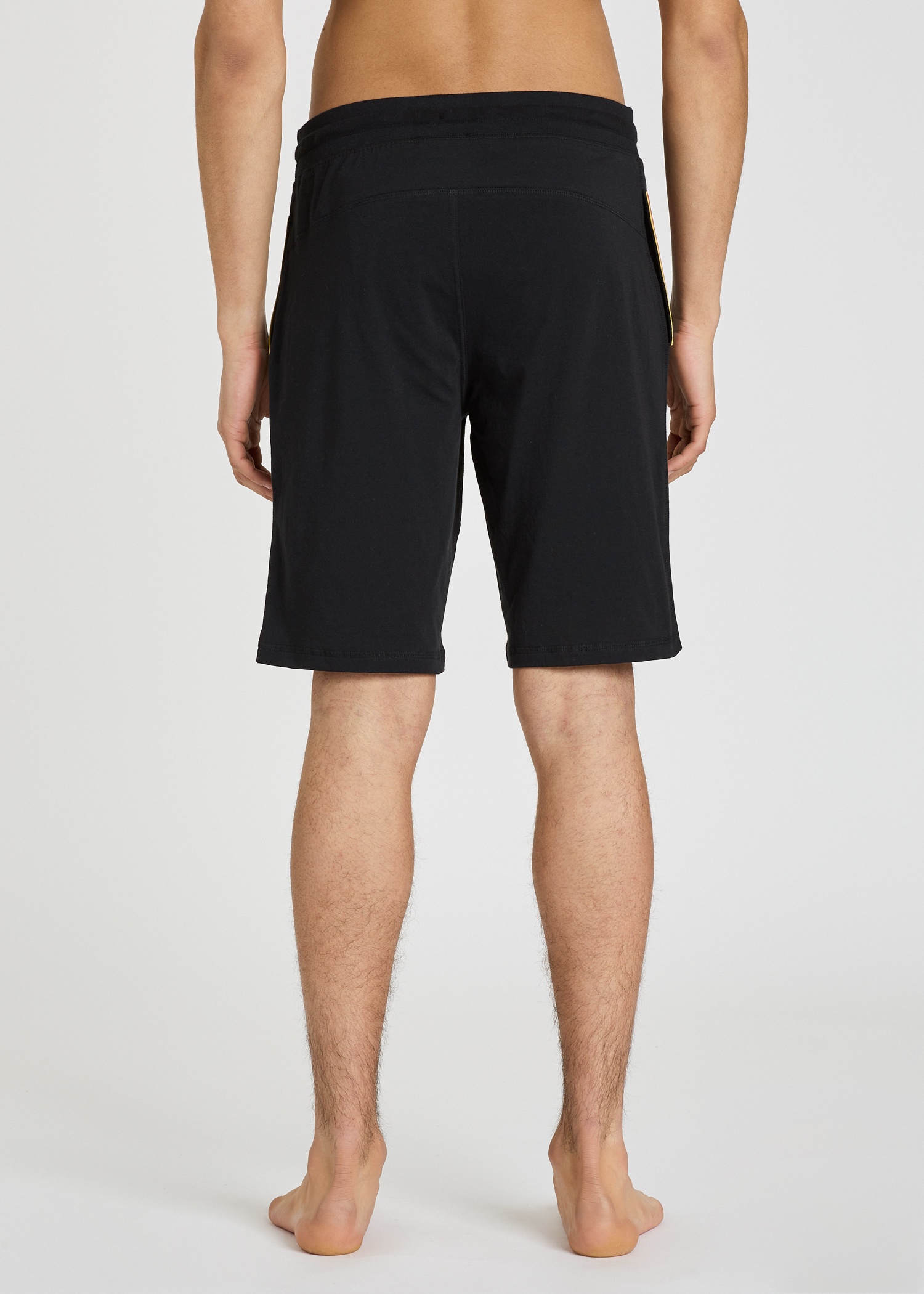 Navy Jersey Cotton Lounge Shorts - 6