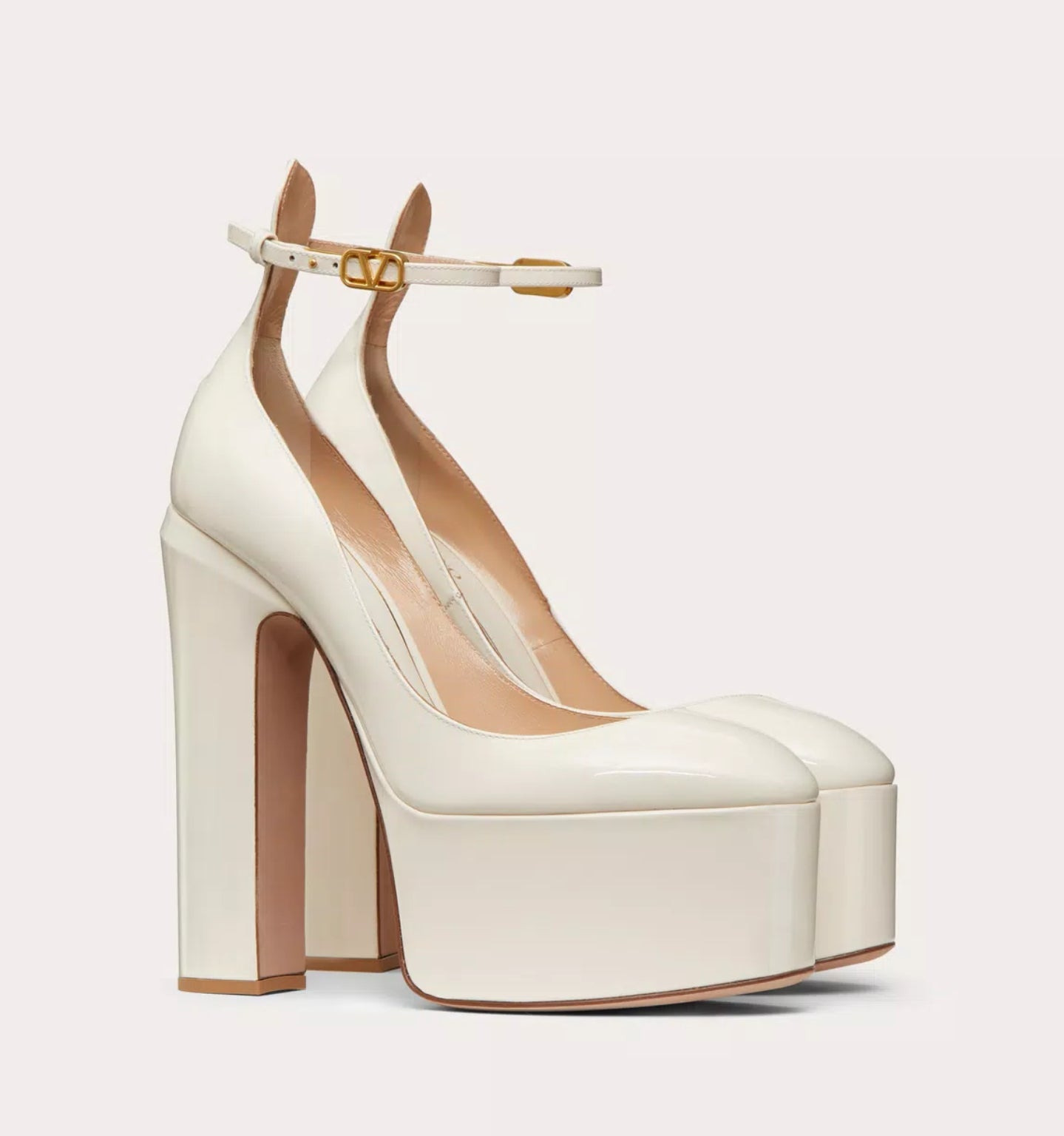 Valentino Tan-Go 155mm Platform Pumps - 2