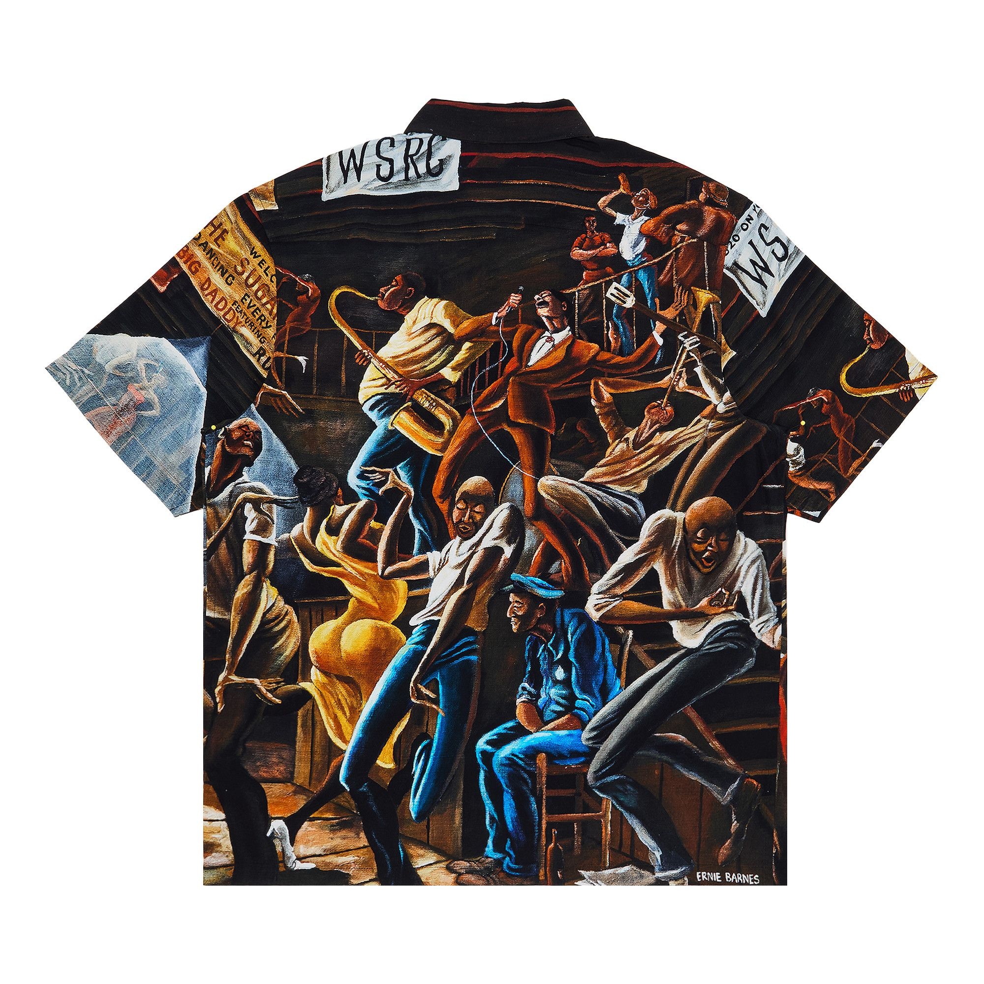 Supreme x Ernie Barnes Short-Sleeve Shirt 'Dance' - 2