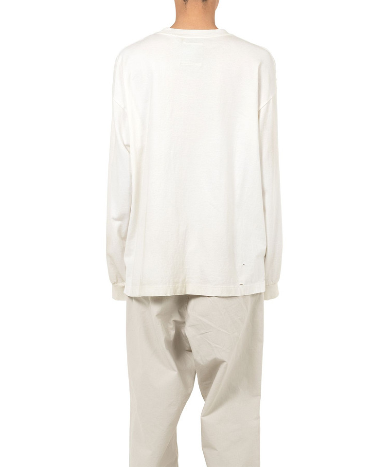 Dog Printed Embellished Distressed Long Sleeve T-shirt 6