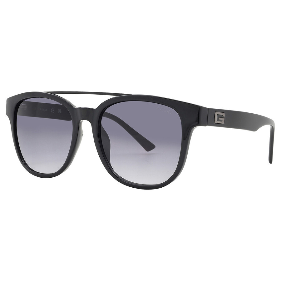 Guess Factory - Open Box - Guess Factory Smoke Gradient Square Men's Sunglasses GF5075 01B 56 - 2