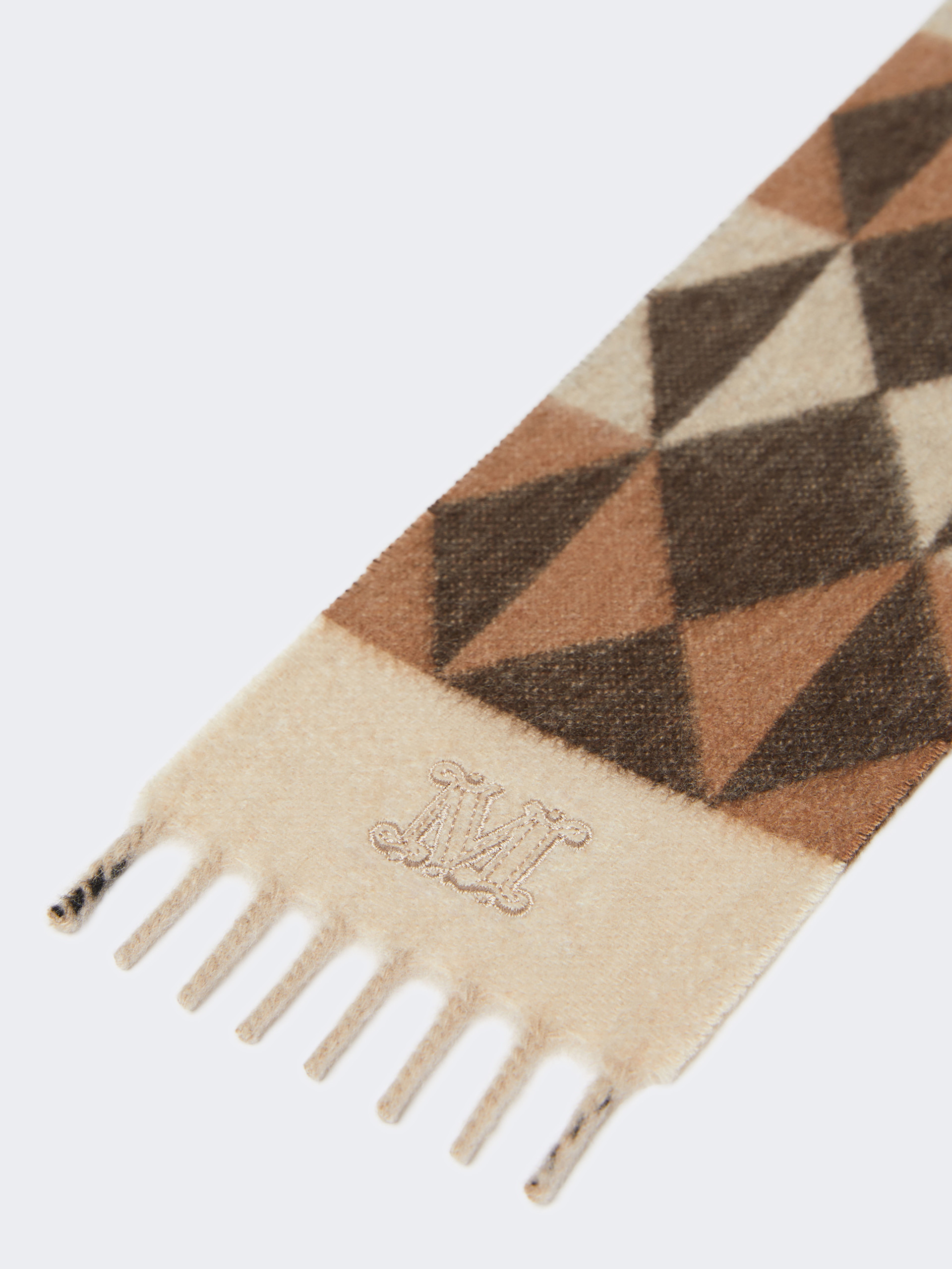 WSMINI Jacquard cashmere scarf - 2