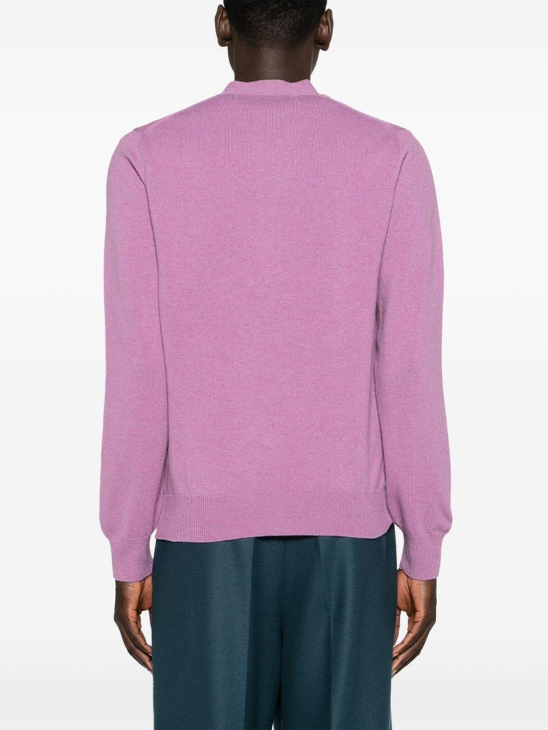 V-neck wool cardigan 5