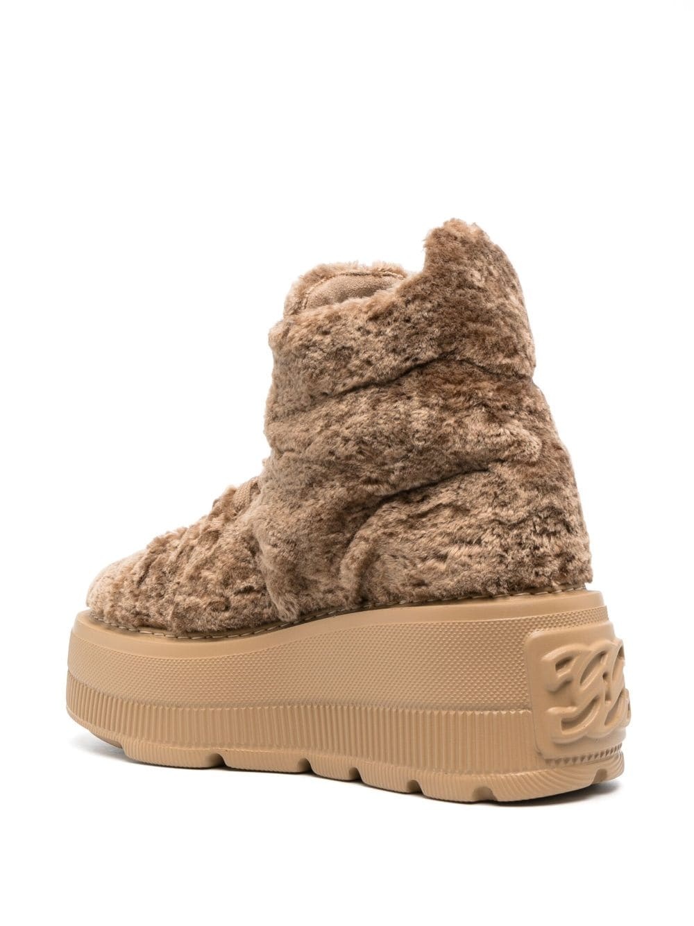 Nexus fleece-texture sneakers - 3