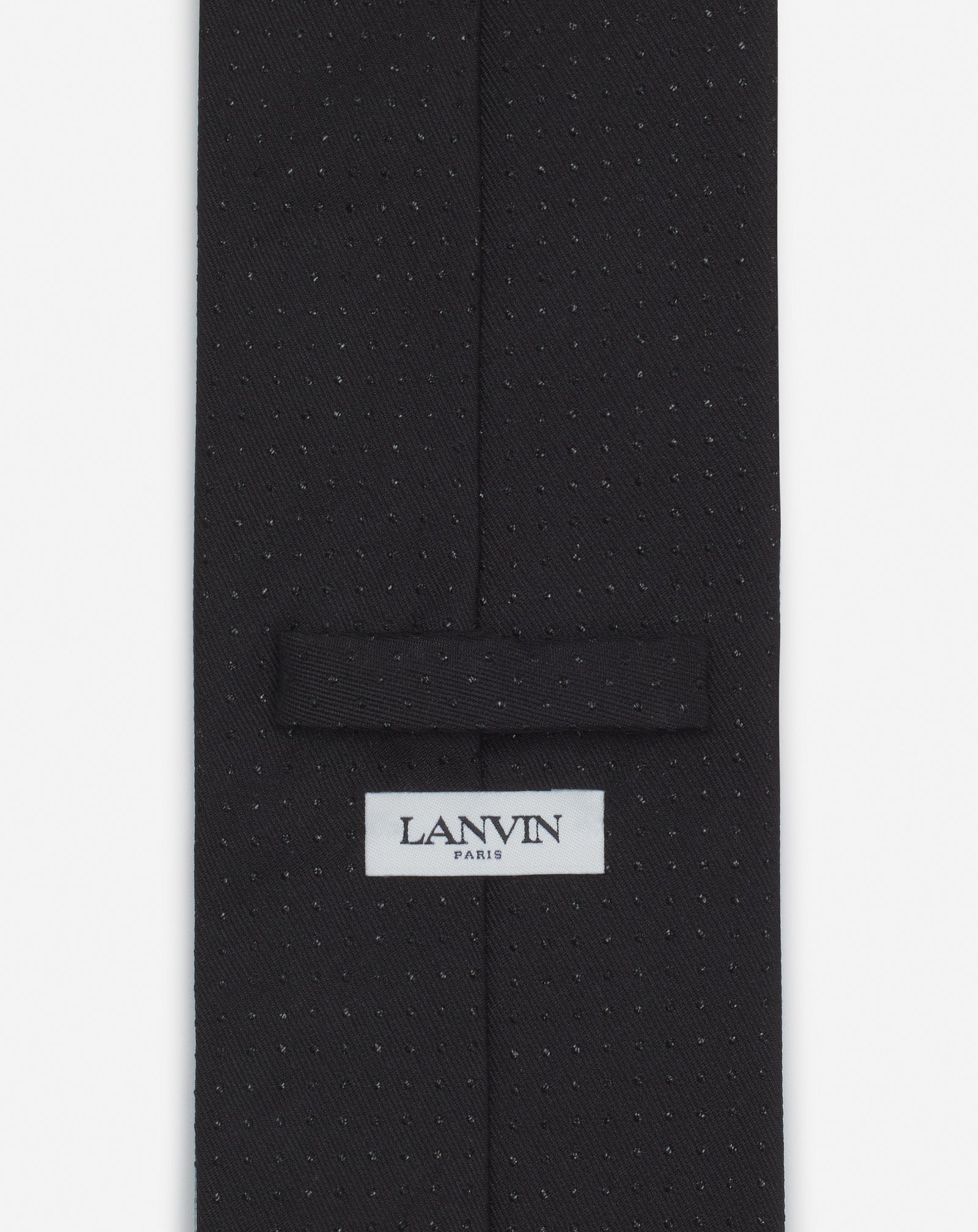 LANVIN TIE IN SPARKLY SATIN - 4