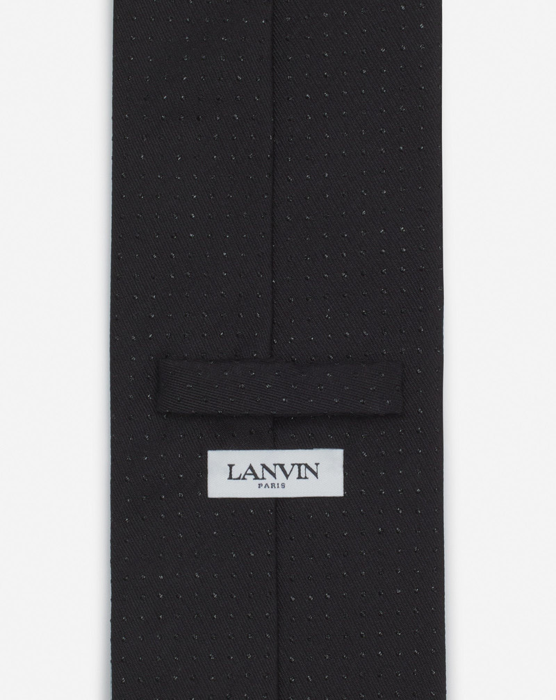 LANVIN TIE IN SPARKLY SATIN 4
