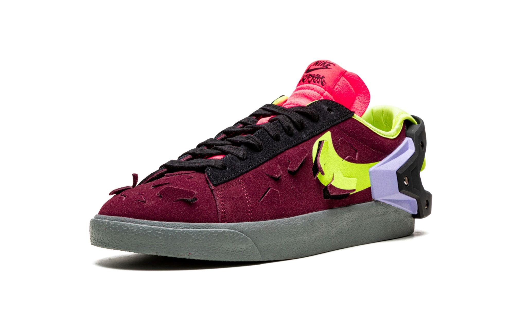 Blazer Low "Acronym Night Maroon" - 4