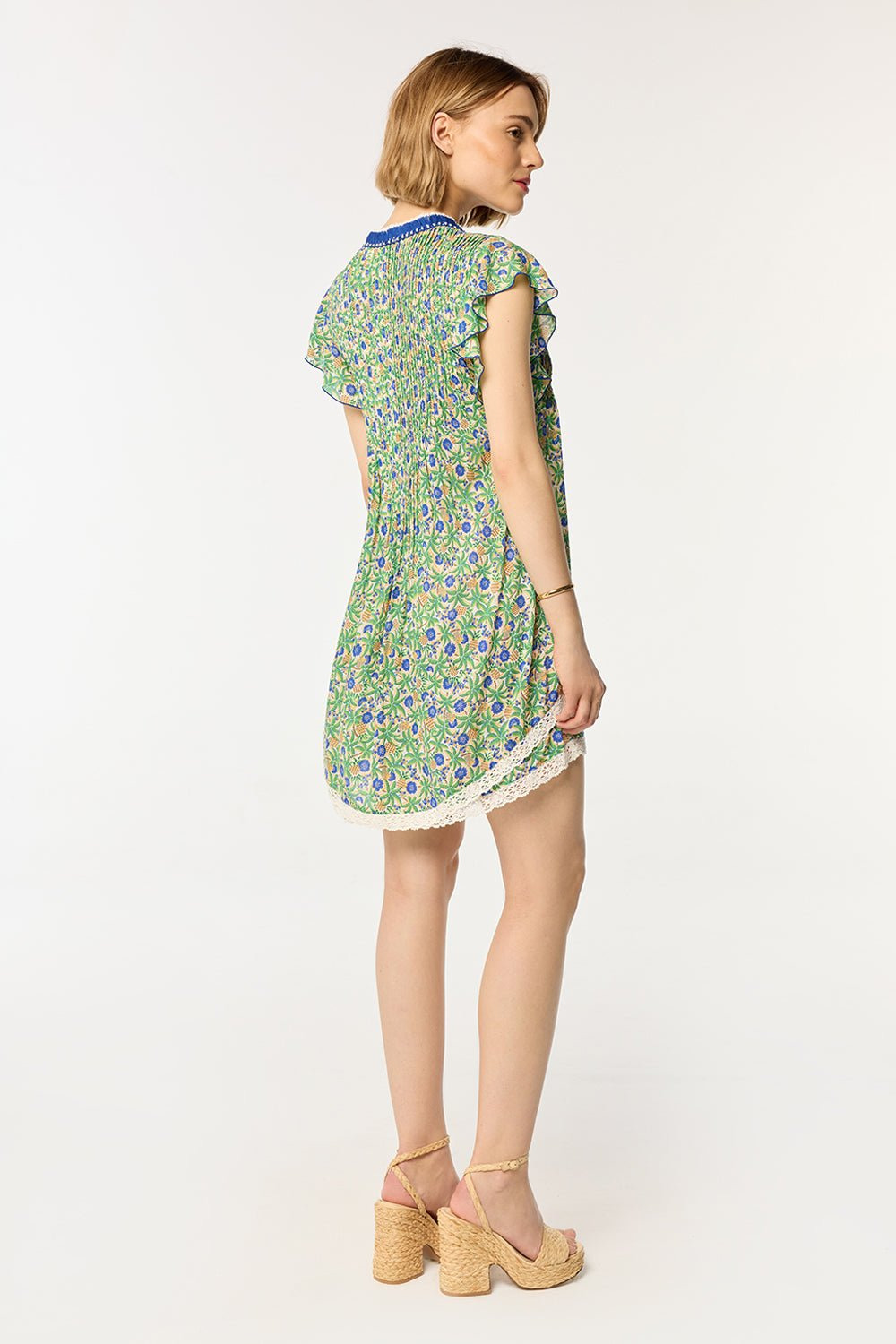 Mini Dress Sasha - Blue Honolulu - 4