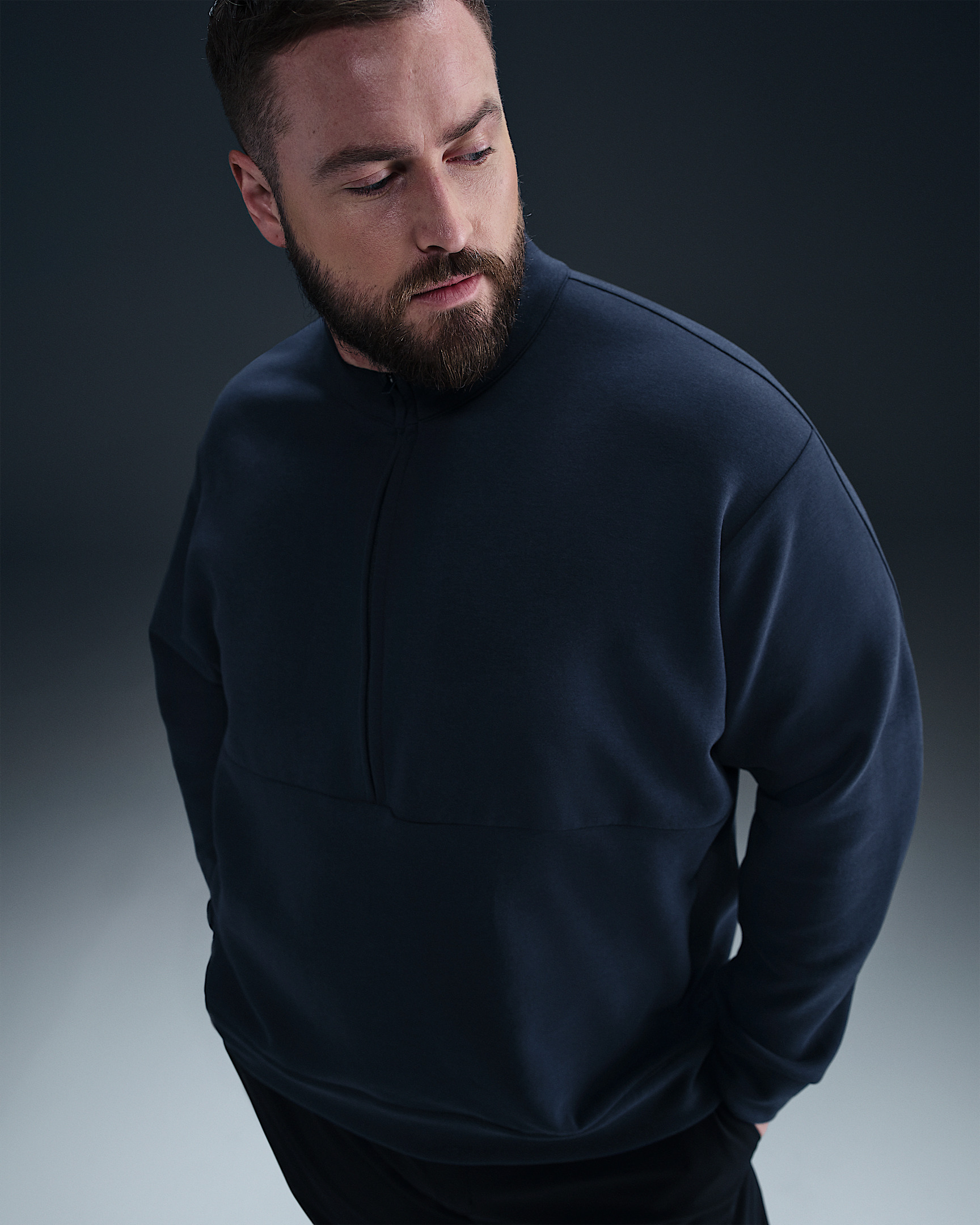 Nike 24.7 ImpossiblySoft Men's Dri-FIT 1/2-Zip Top - 7