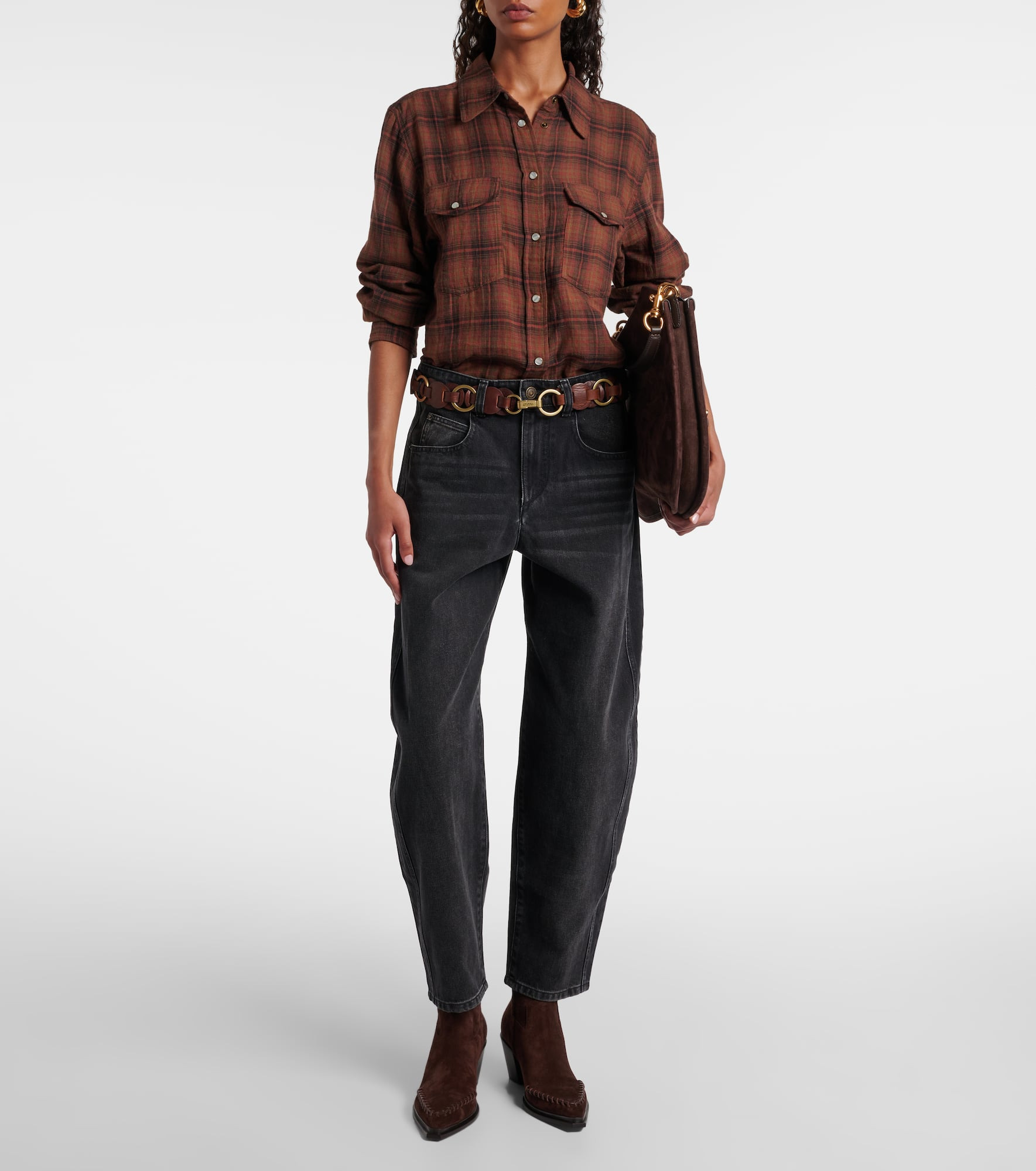 Cece 60 suede cowboy boots - 3