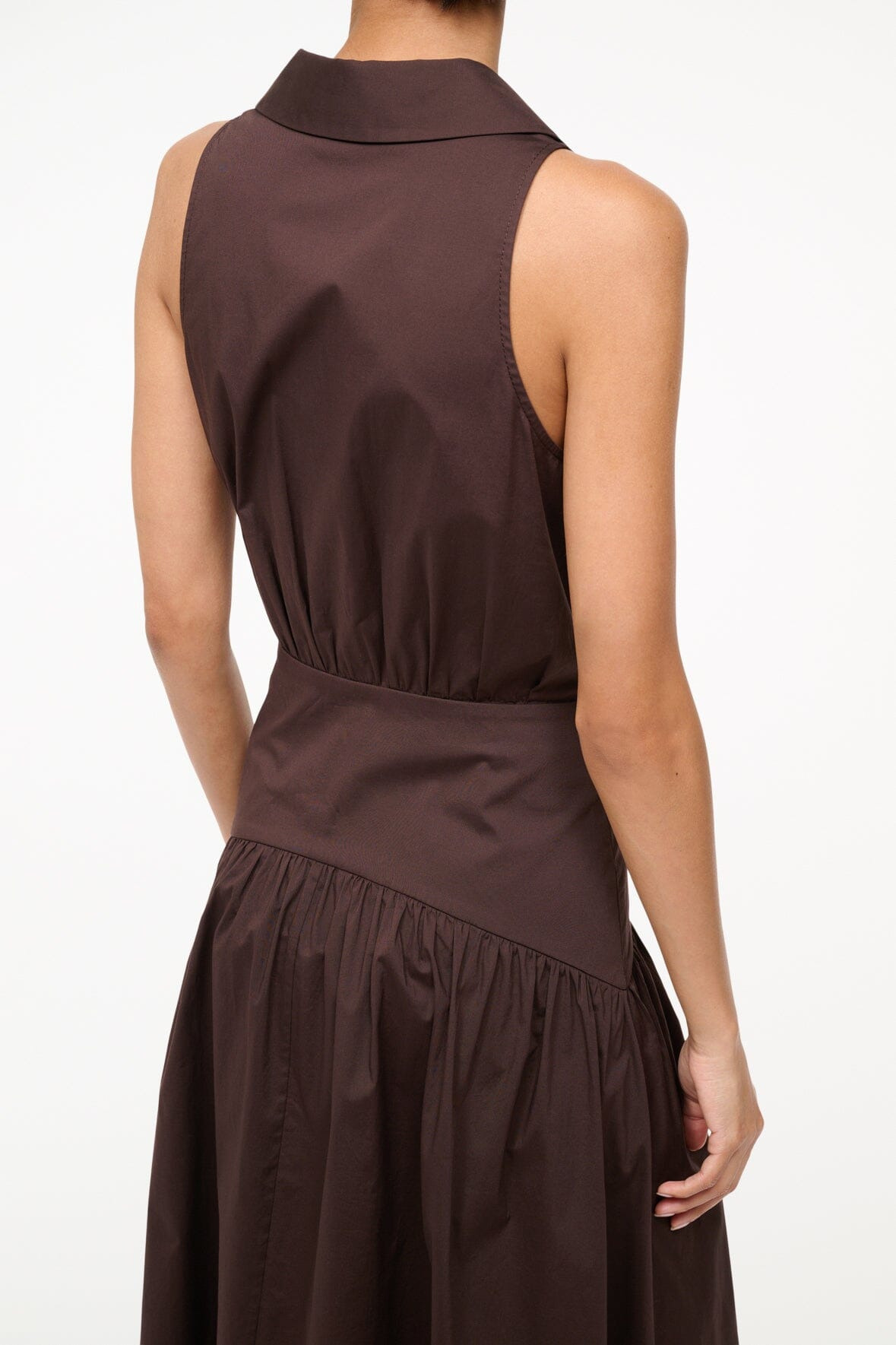 STAUD ROMY DRESS EARTH - 4