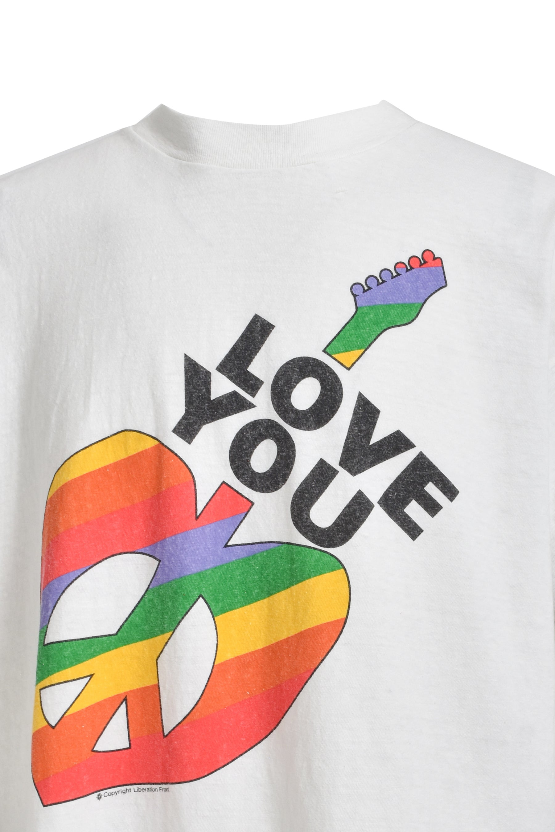 S/S T-SHIRT PEACE / WHT - 7
