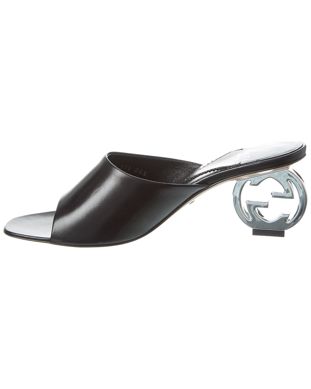 Gucci Interlocking G Leather Sandal - 2