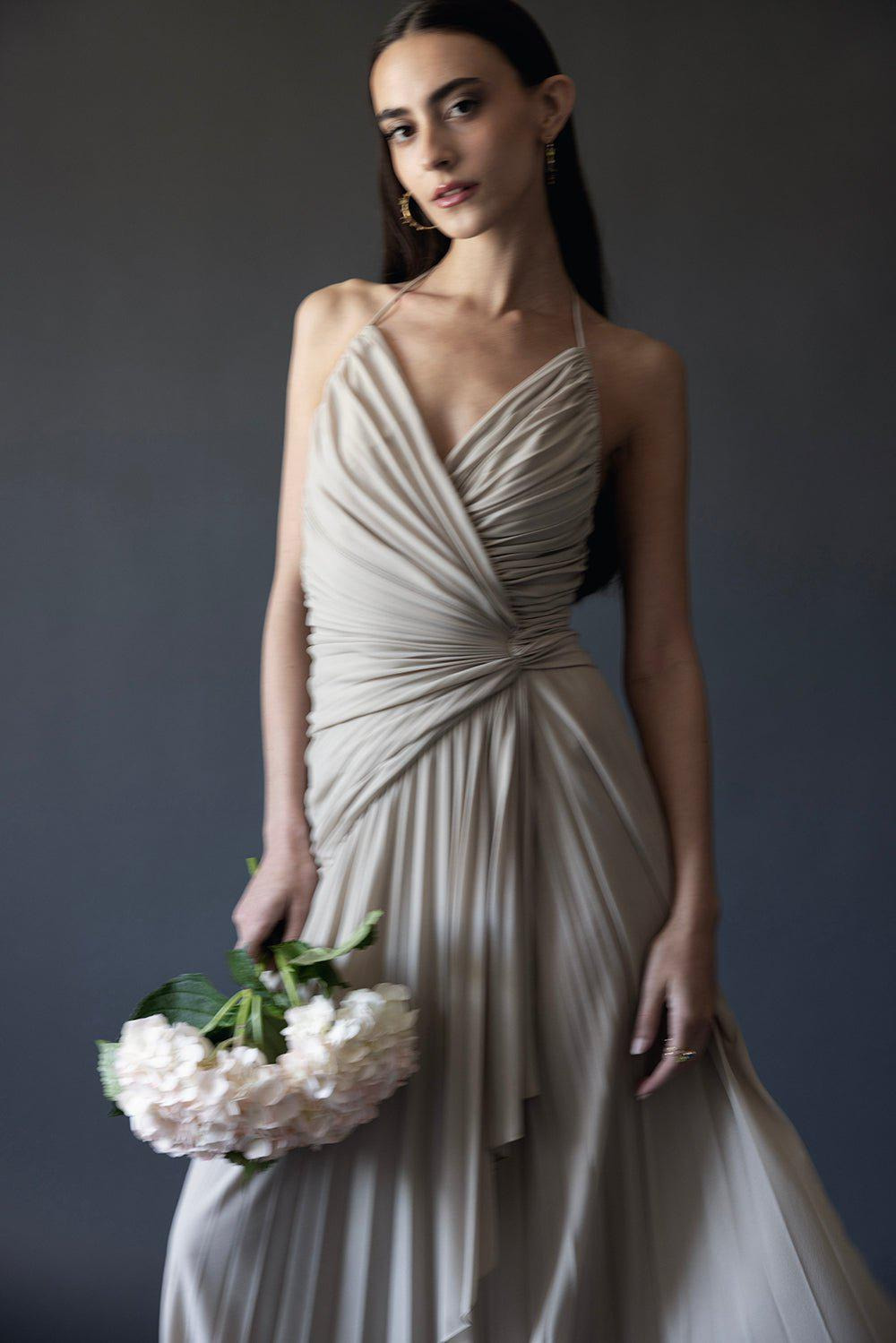 Long Pleated Dress - 2