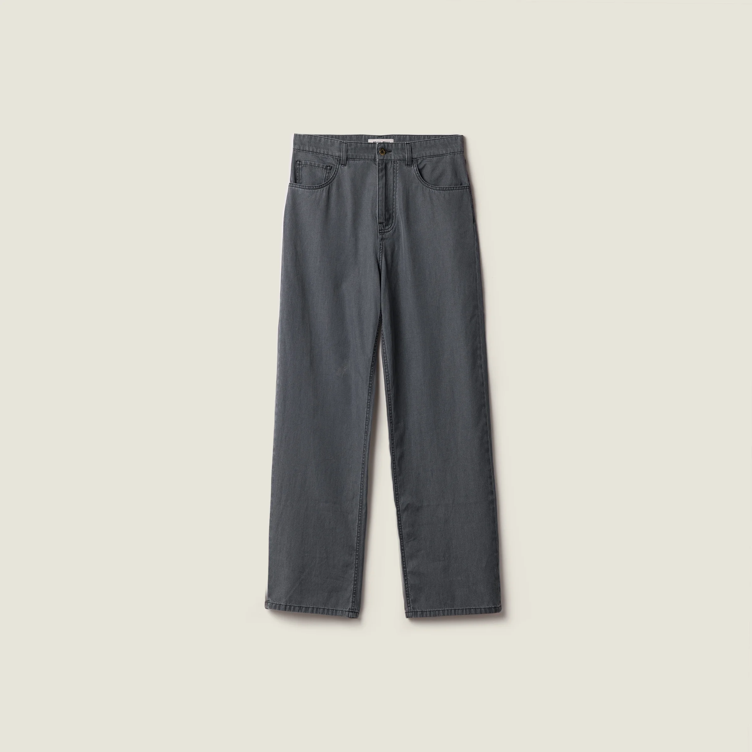 Five-pocket chambray jeans - 1