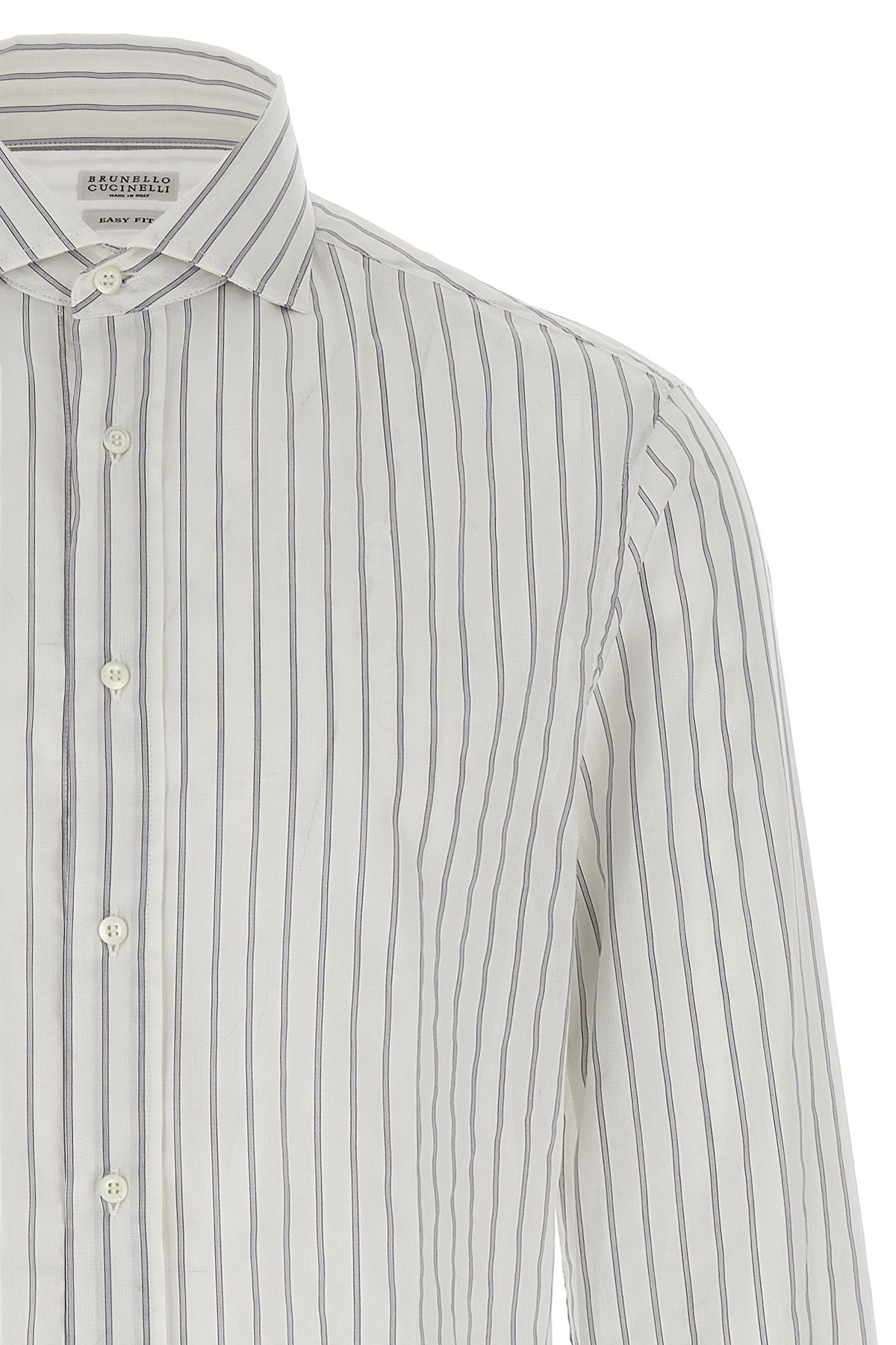 Striped canvas shirt - 3