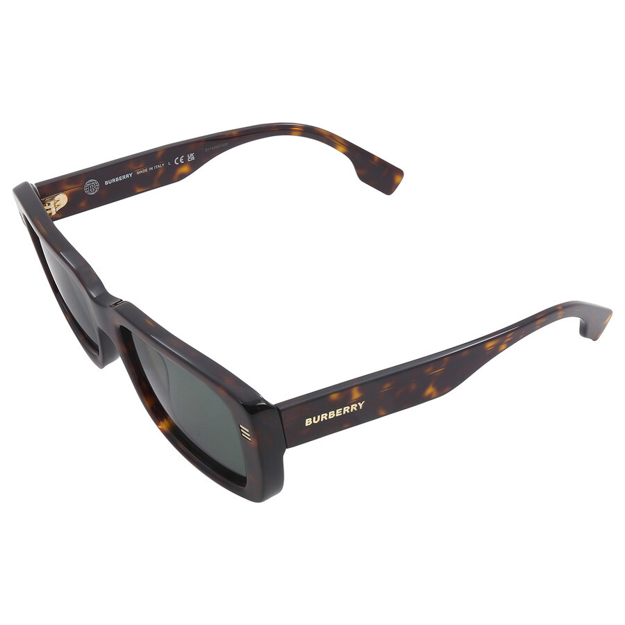 Burberry Jarvis Green Rectangular Men's Sunglasses BE4376U 300271 55 - 5