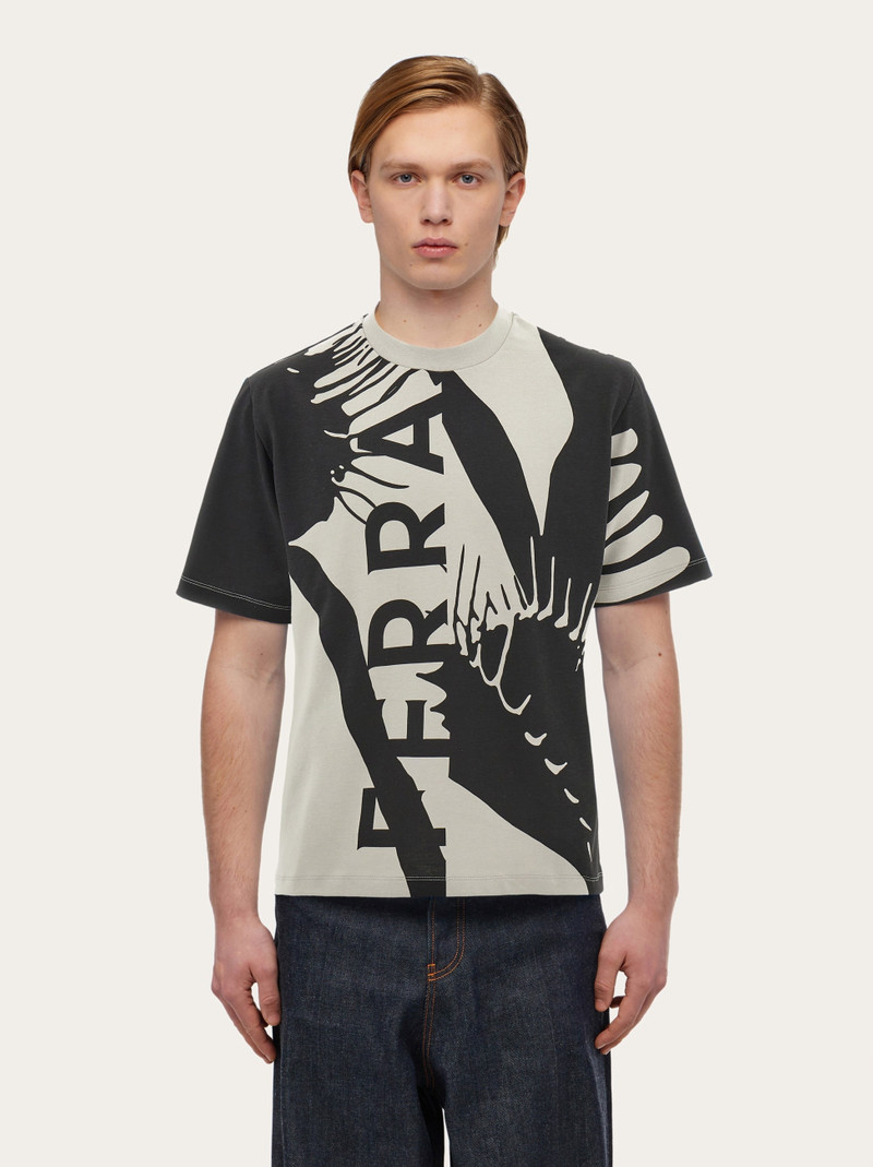 FERRAGAMO Venus print t-shirt outlook
