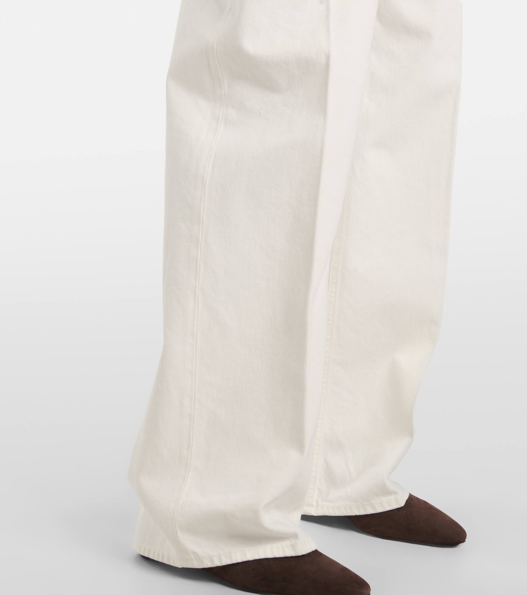 High-rise wide-leg jeans - 5