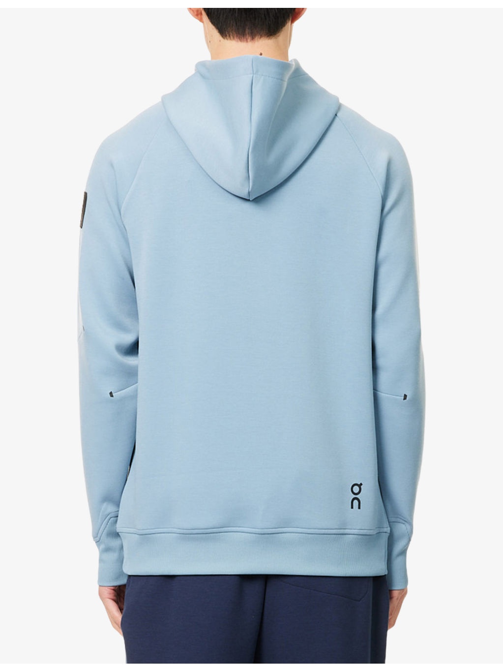 Relaxed-Fit Mesh-Pocket Stretch-Jersey Hoody - 4