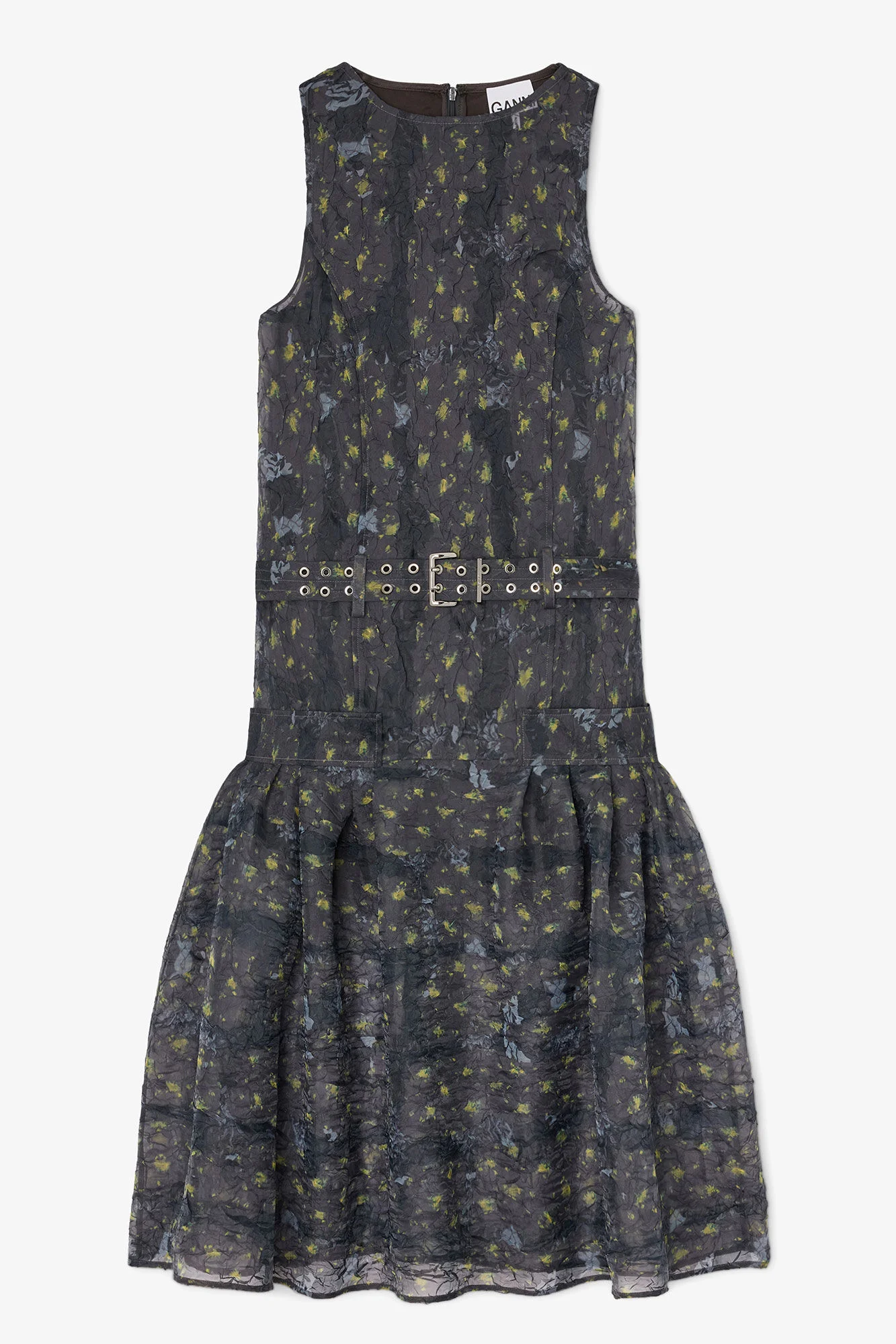 DRESS IN SHIBORI ORGANZA - 1