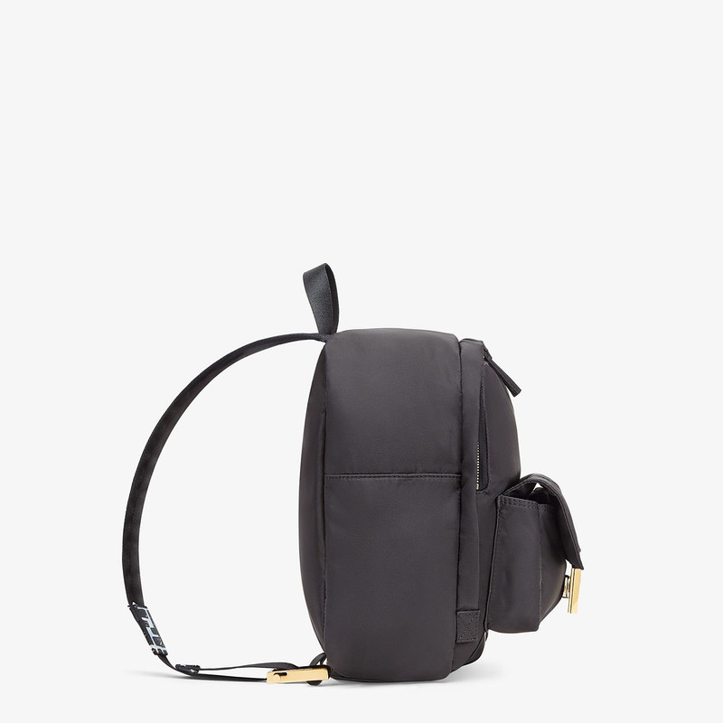 Black nylon backpack 3