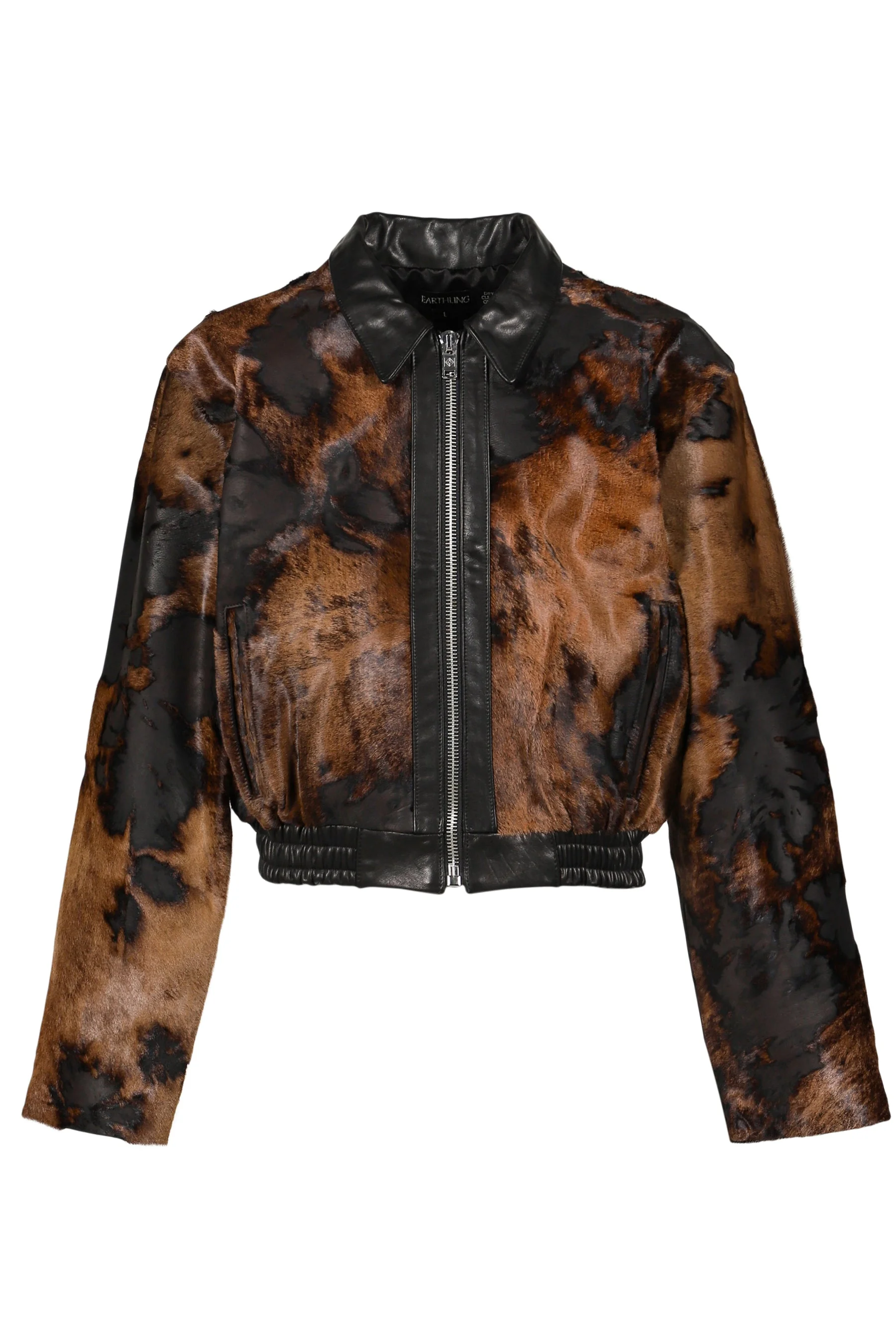 PREDATOR LEATHER JACKET / BRW - 1