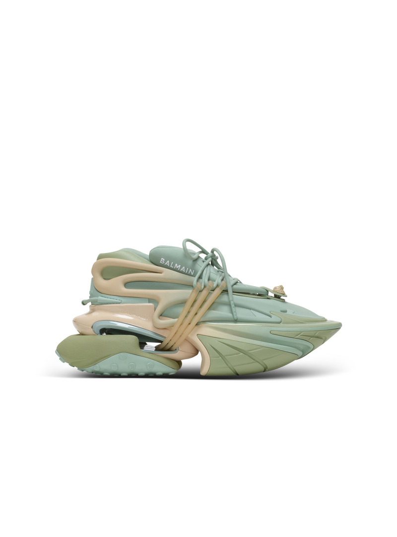 Unicorn trainers in neoprene and calfskin 1