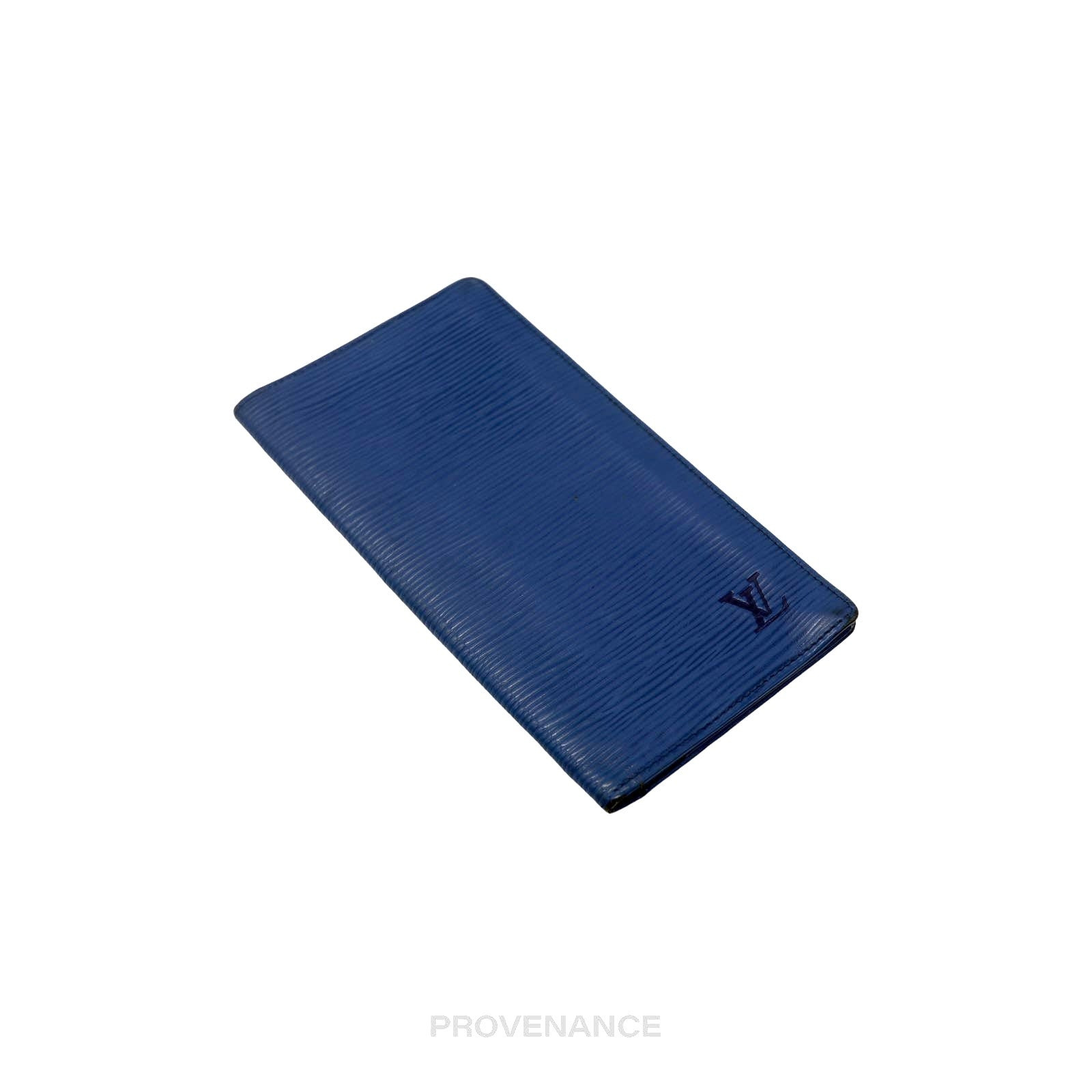 Louis Vuitton Long Wallet - Toledo Blue Epi Leather - 4
