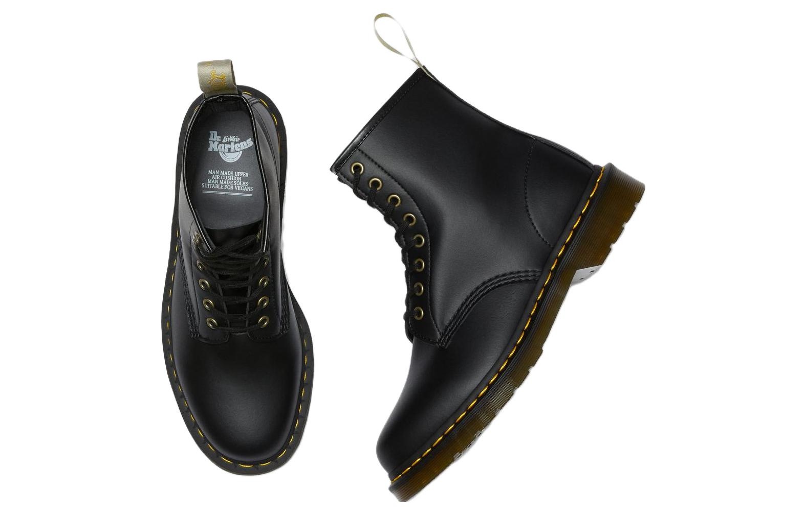 Dr. Martens Vegan 1460 'Felix Rub Off - Black' 14045001 - 5