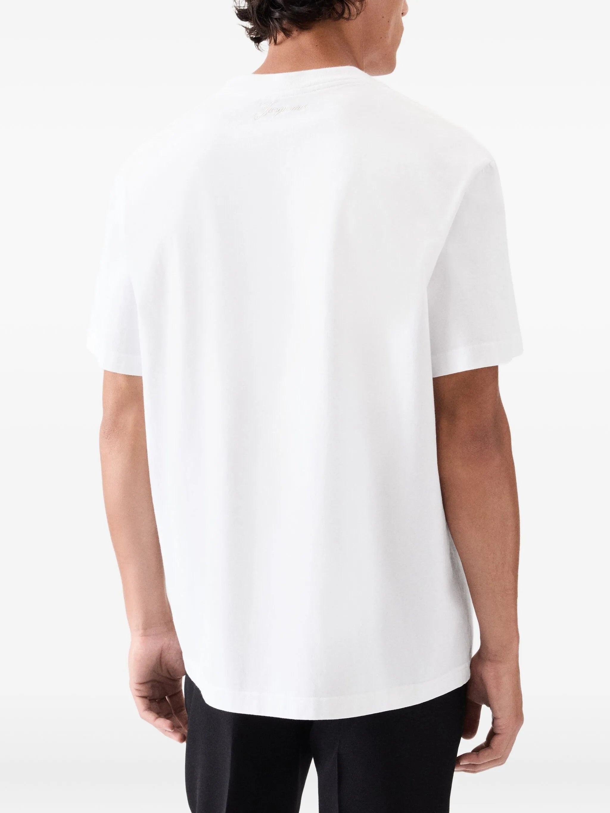 Jacquemus Embroidered-logo T-shirt - 2