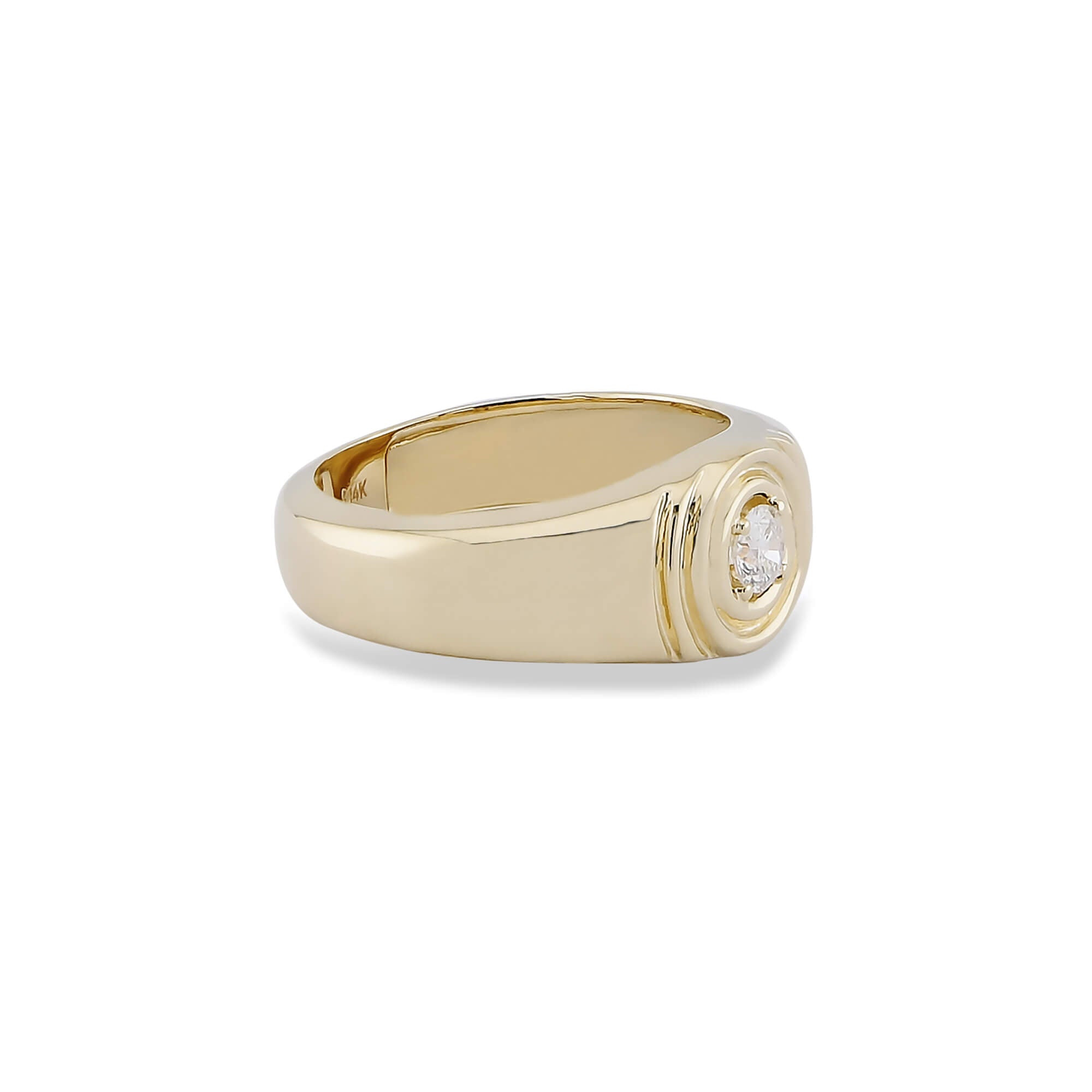 Silvia Birthstone Pinky Ring - 3