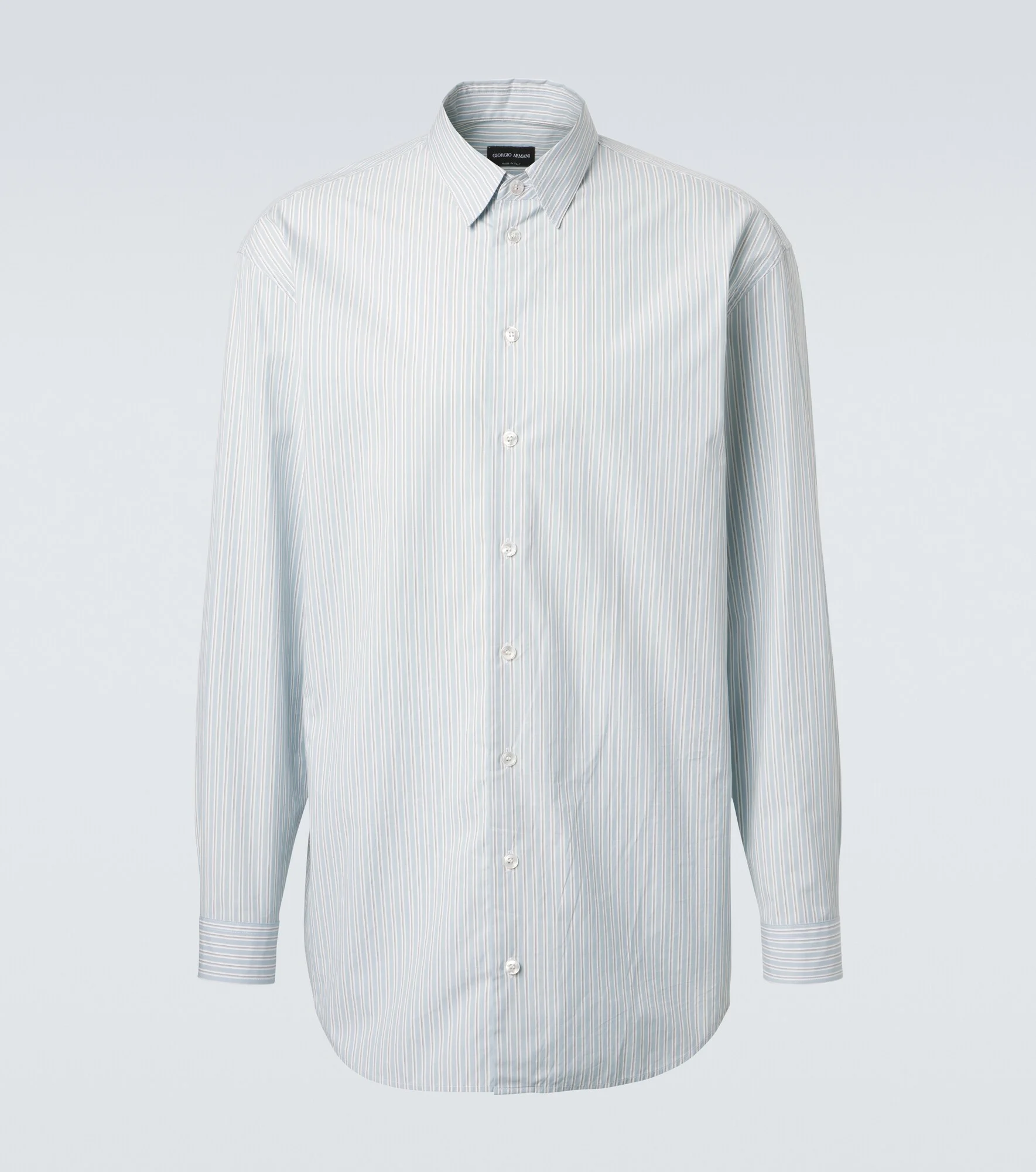 Archivio striped cotton shirt - 1