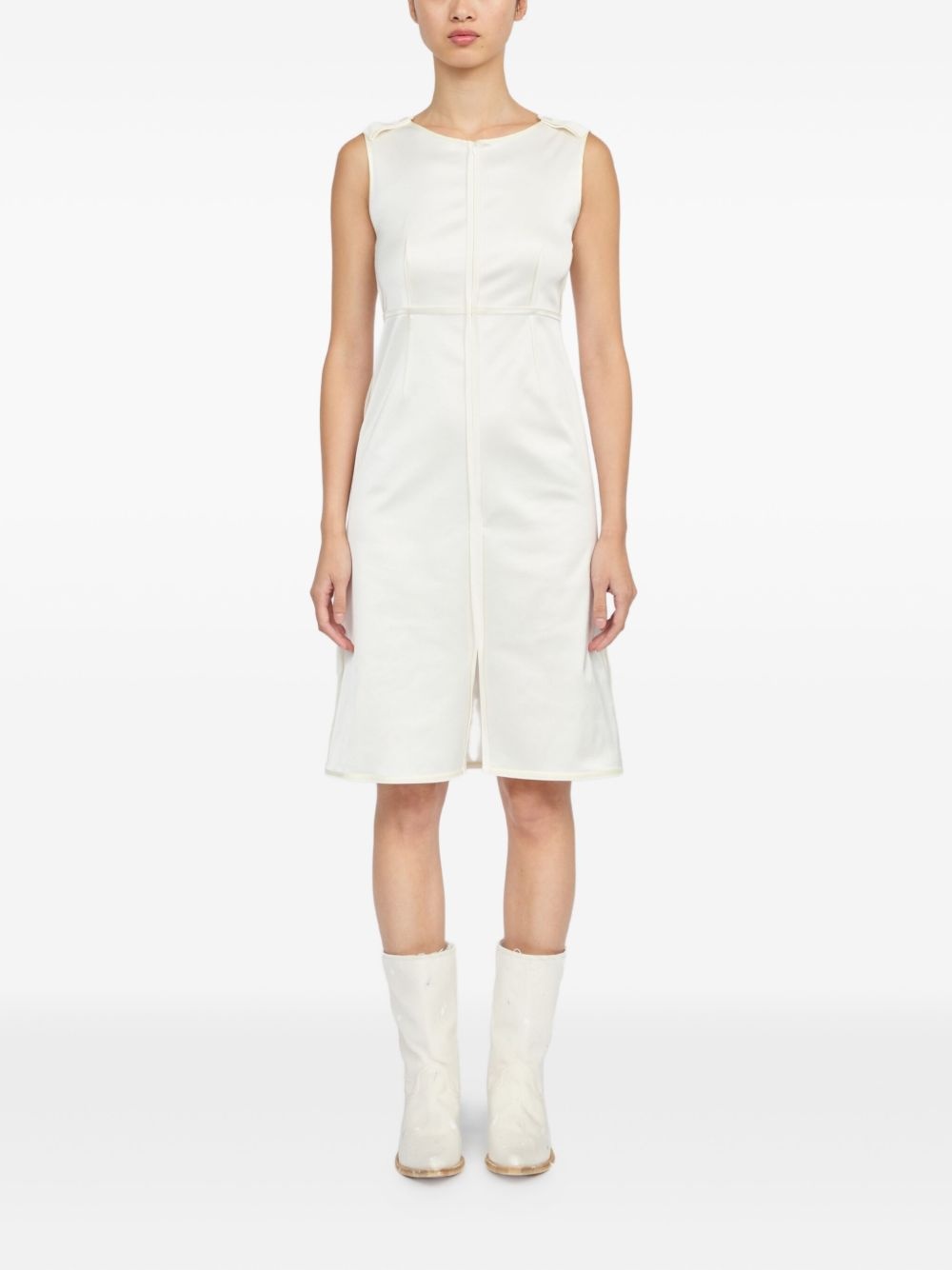 sleeveless midi dress - 2