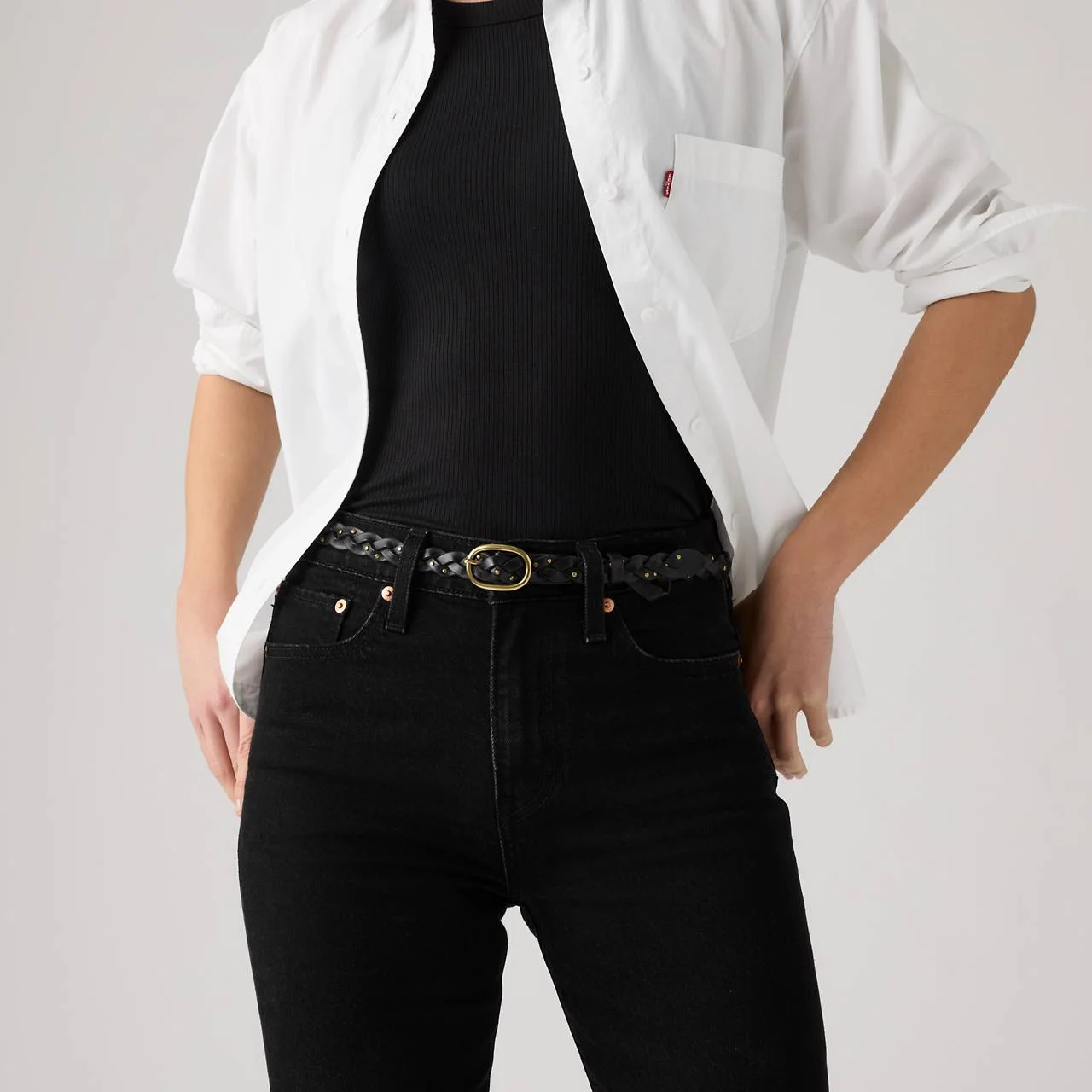 TAYLOR BRAIDED BELT - 1