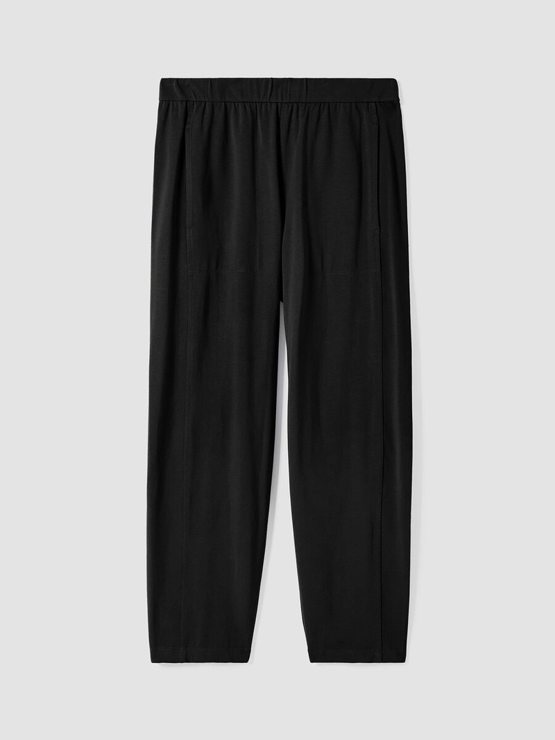 Pima Cotton Stretch Jersey Lantern Pant 1