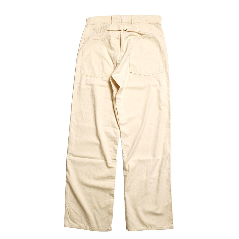 Buzz Rickson's TROUSERS, WORKING, WHITE TWILL - BR42635 outlook